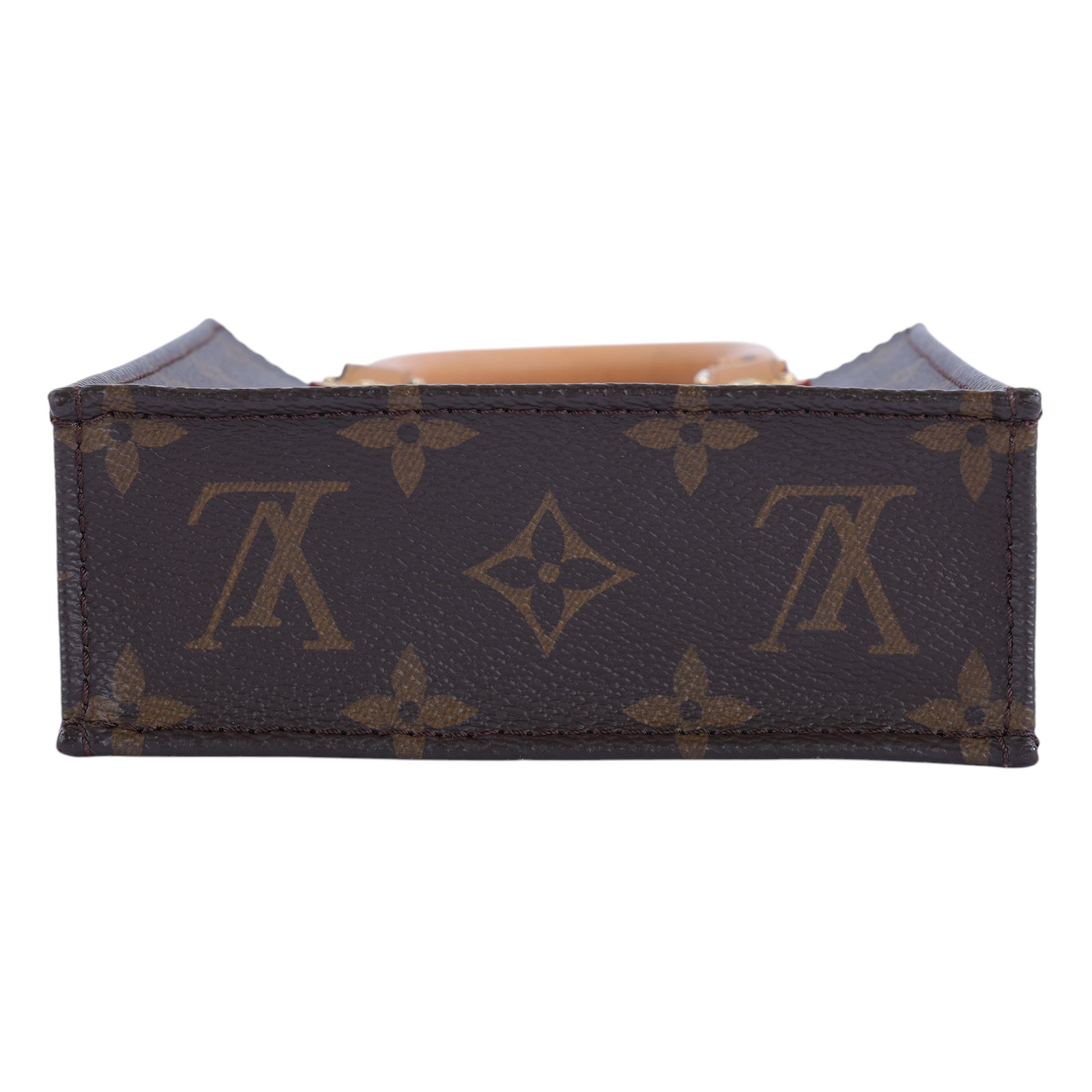 路易威登 LOUIS VUITTON Petit Sac Plat 經典帆布 斜背包 M69442 晶片款  原廠盒子/防塵袋/購買證明
