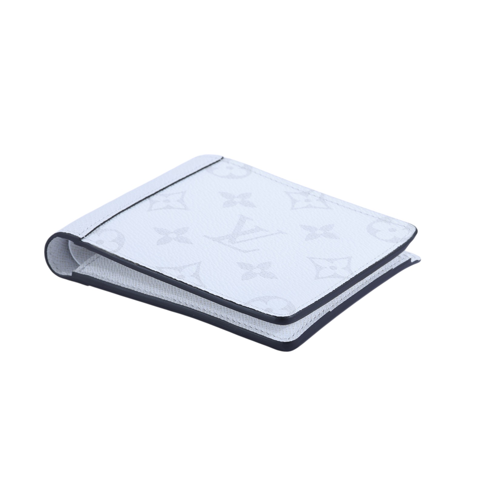 路易威登 LOUIS VUITTON Multiple Wallet 錢包 短夾 M30896 晶片款 白原花Multiple 原廠盒子/防塵袋