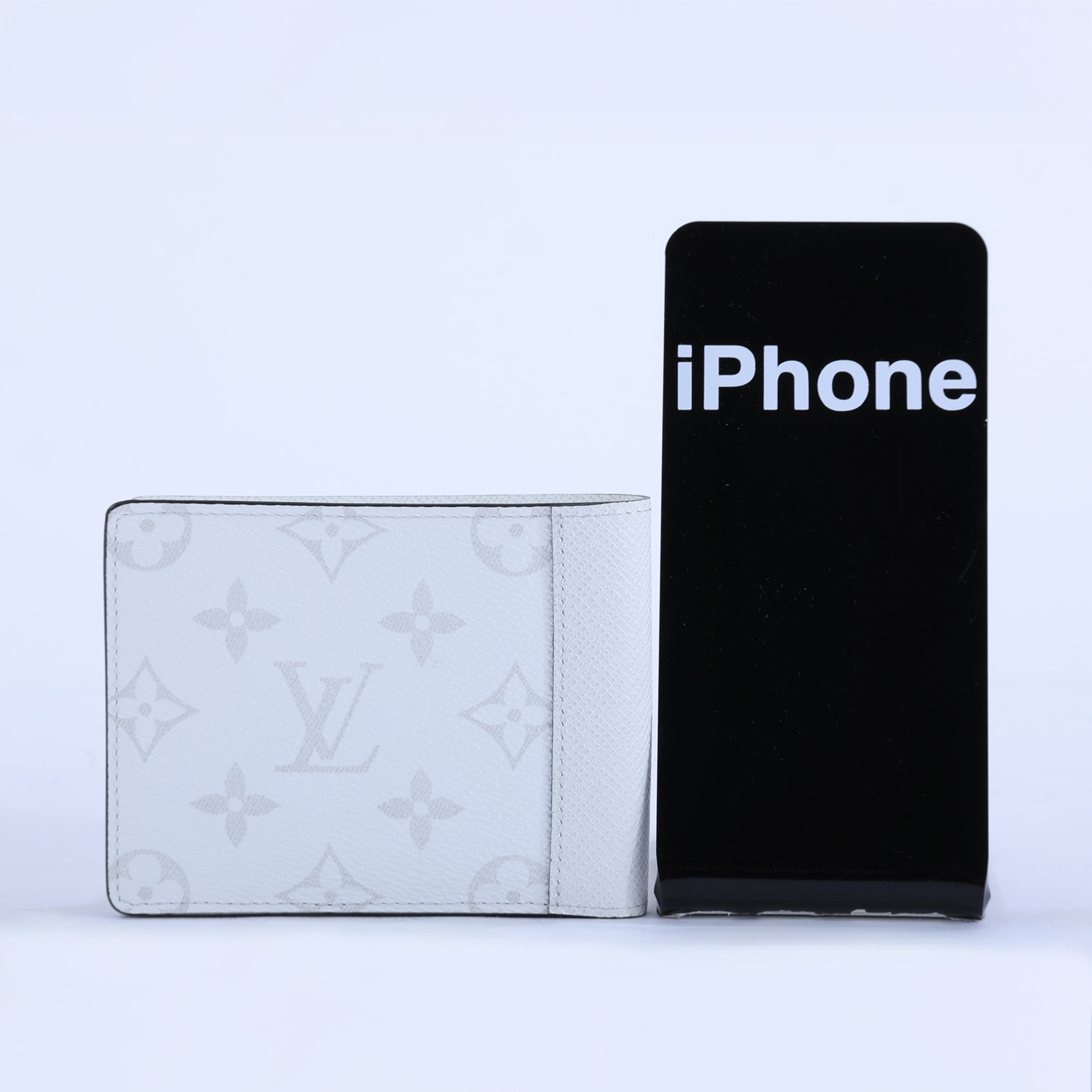 路易威登 LOUIS VUITTON Multiple Wallet 錢包 短夾 M30896 晶片款 白原花Multiple 原廠盒子/防塵袋