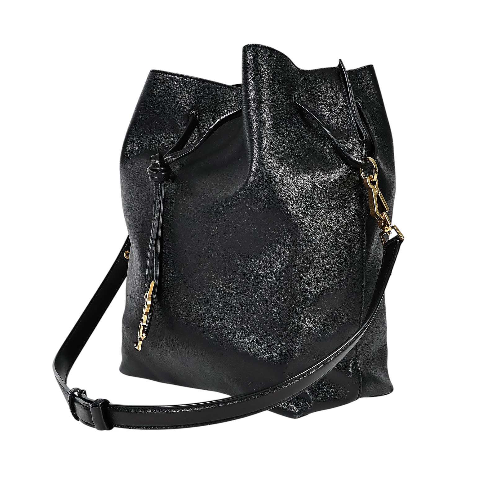 聖羅蘭 YSL SAINT LAURENT Paris vii Pochon手袋 8043021EL0W 黑paris vii pochon手袋 無附屬品