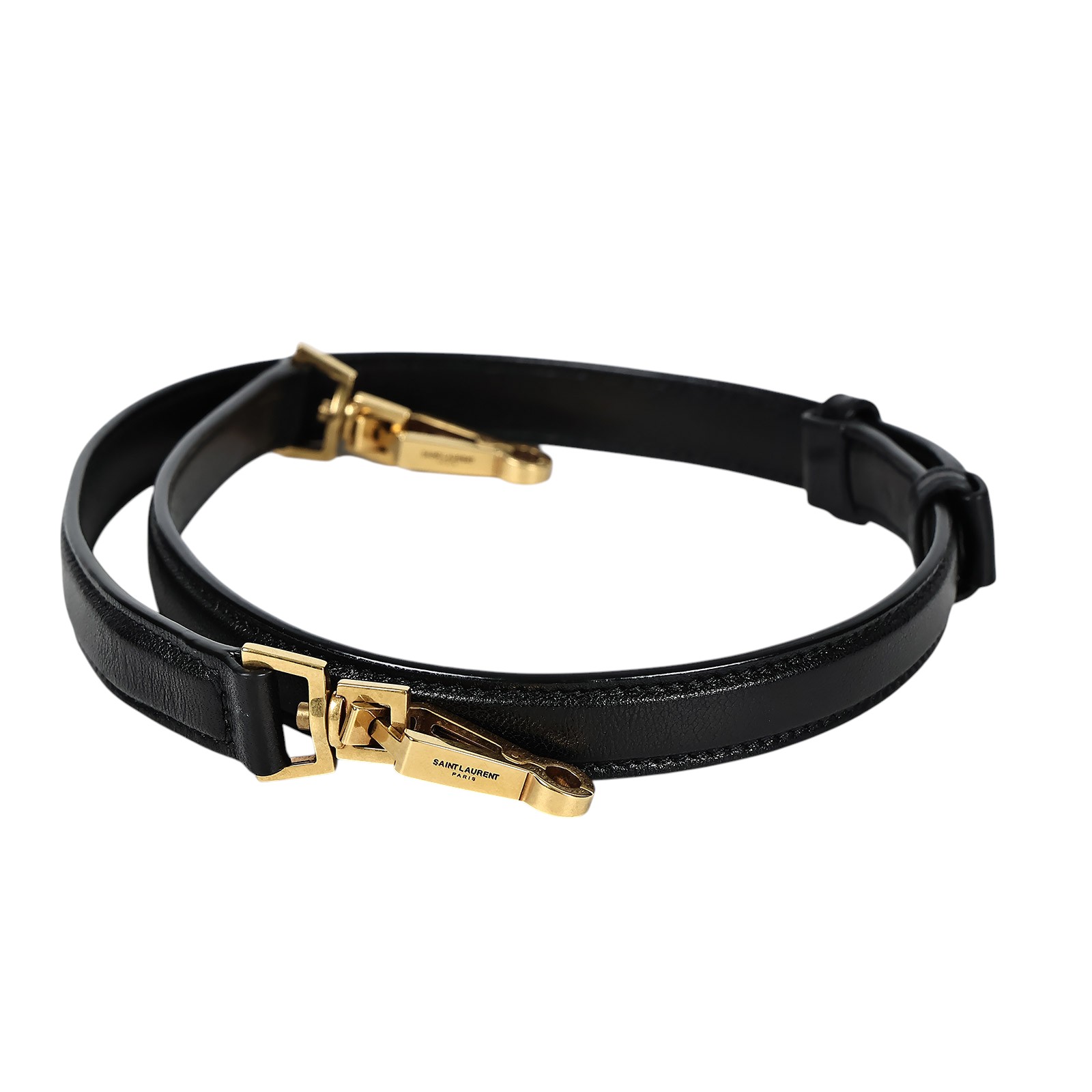 聖羅蘭 YSL SAINT LAURENT Paris vii Pochon手袋 8043021EL0W 黑paris vii pochon手袋 無附屬品