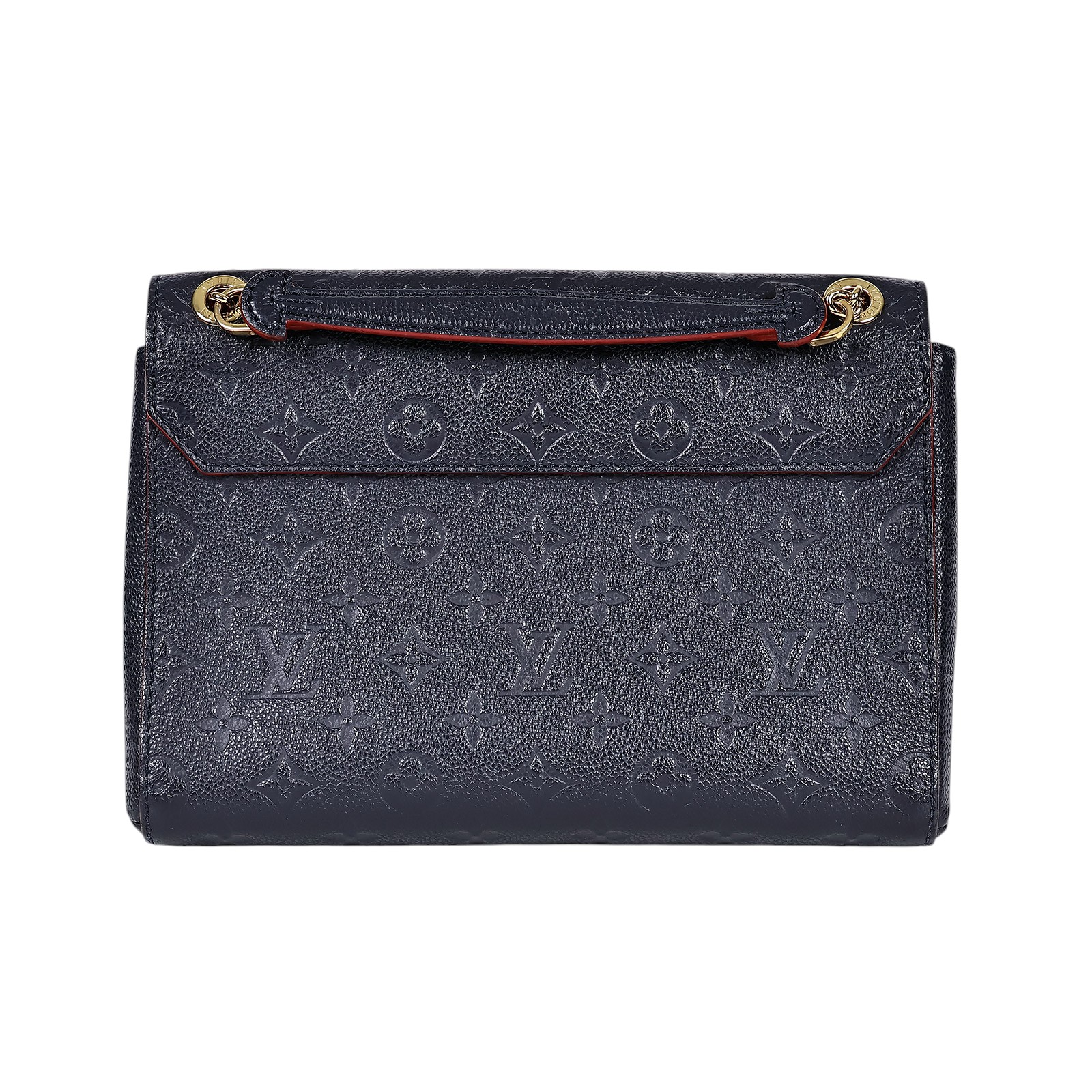 路易威登 LOUIS VUITTON Vavin 肩背包 小型  M52271 深藍原花Vavin PM 防塵袋/原廠盒子/購買證明
