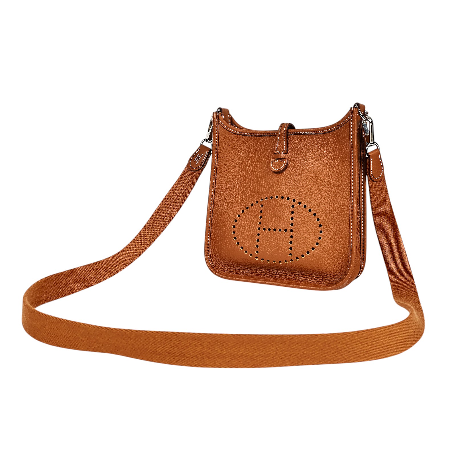 愛馬仕 Hermès Evelyne Bag Mini 伊芙琳包 Evelyne 16 EV16 B刻  原廠盒子/防塵袋/購買證明/背帶