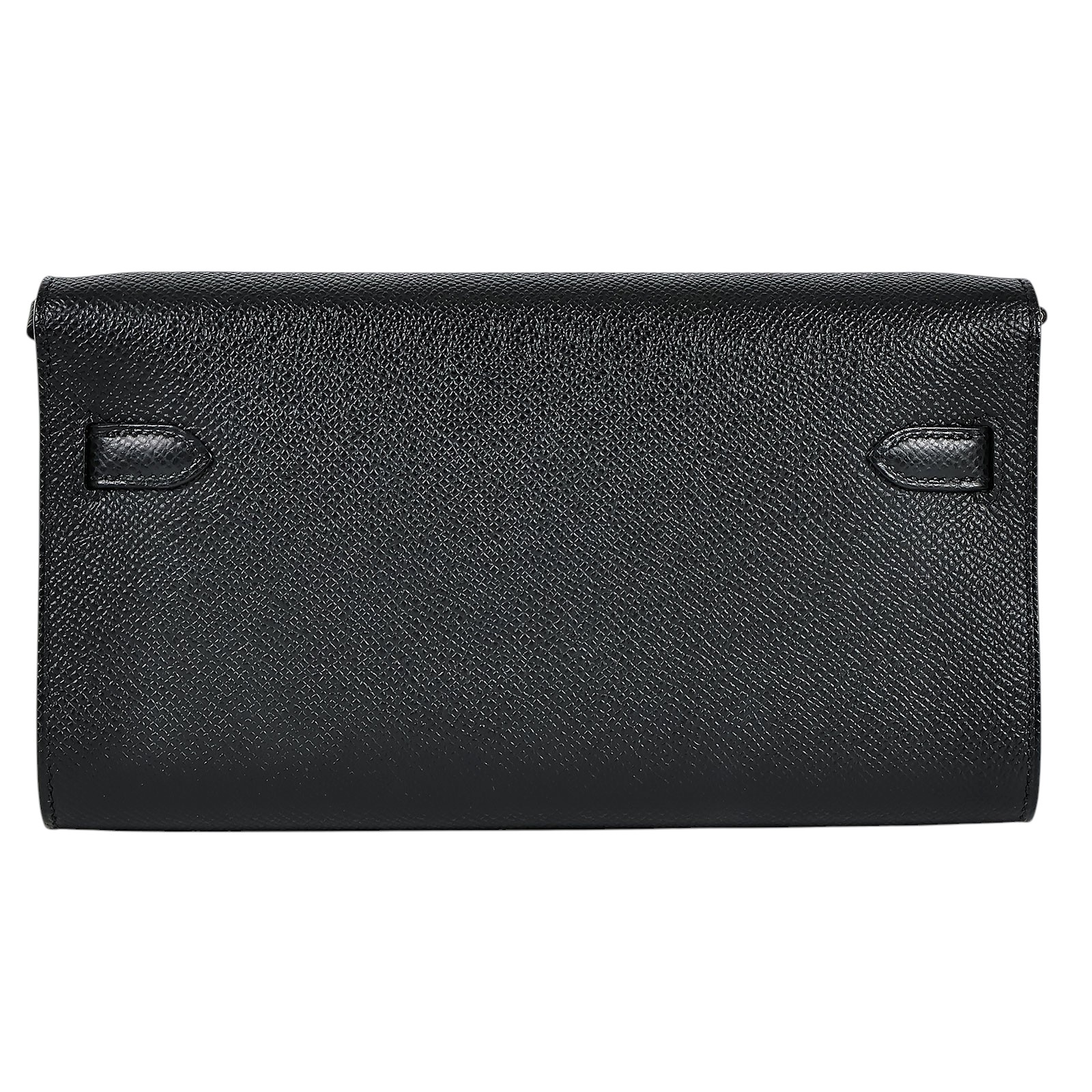 愛馬仕 Hermès Kelly to go 長夾肩背包 KLG B刻 黑KELLY TO GO 原廠盒子/購買證明影本