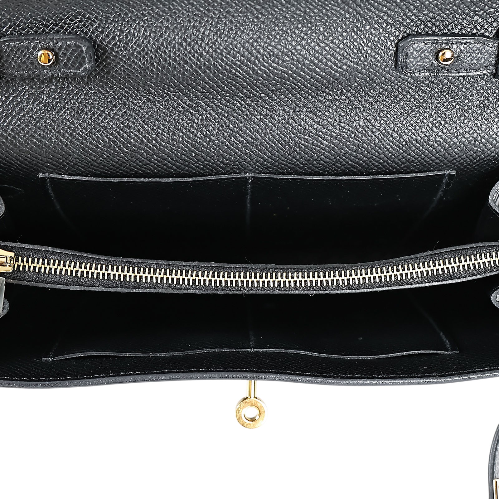 愛馬仕 Hermès Kelly to go 長夾肩背包 KLG B刻 黑KELLY TO GO 原廠盒子/購買證明影本