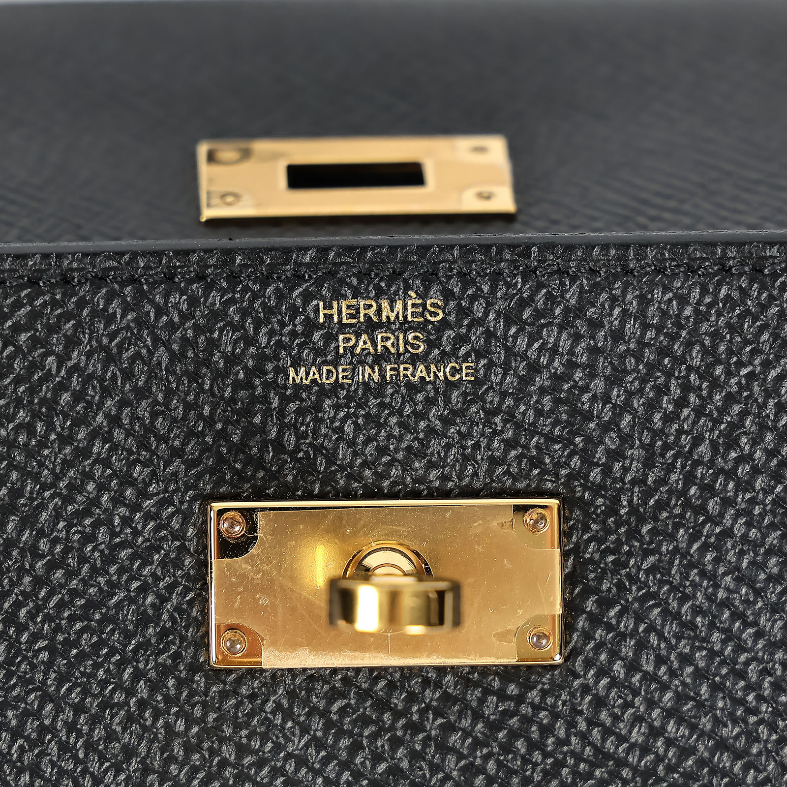 愛馬仕 Hermès Kelly to go 長夾肩背包 KLG B刻 黑KELLY TO GO 原廠盒子/購買證明影本