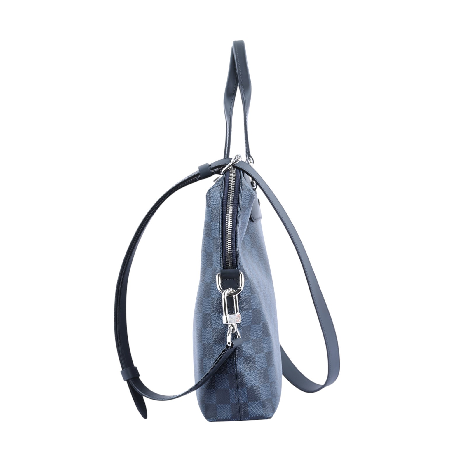 路易威登 LOUIS VUITTON Jour 公事包 N41589 藍棋盤格公事包 防塵袋