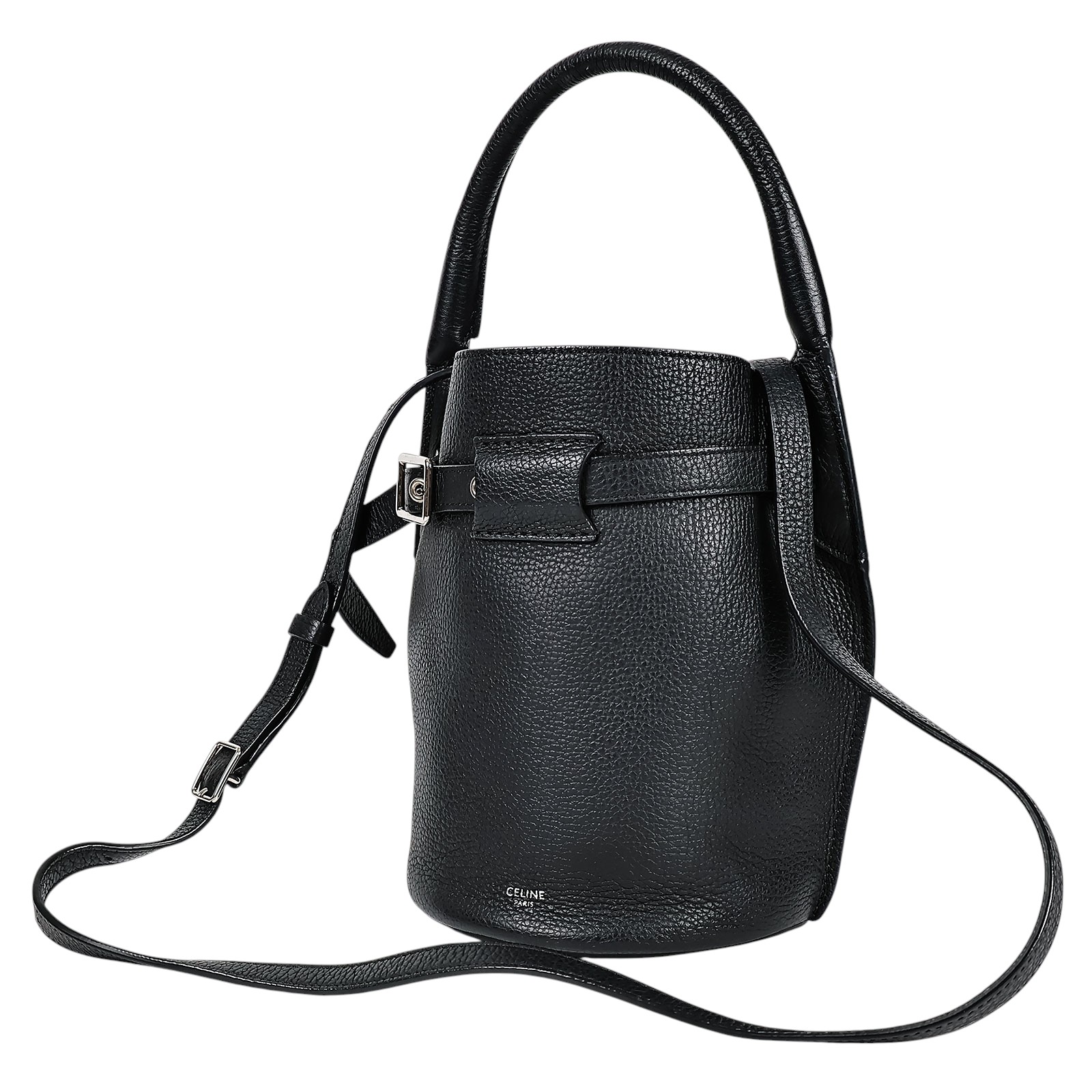 思琳 CELINE Big Bag Bucket 水桶包 袖珍型 187243A4U 黑色水桶包 防塵袋