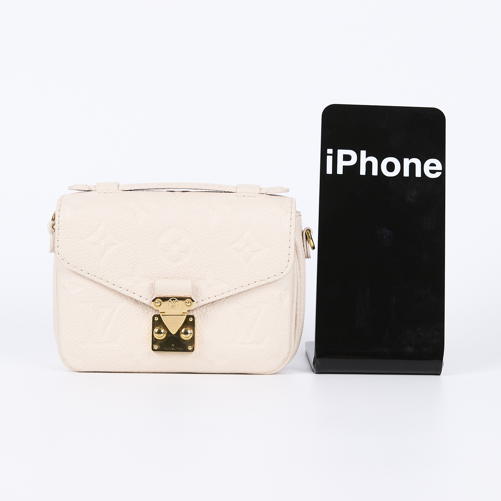 路易威登 LOUIS VUITTON Micro Métis 錢包 小型皮件 M81390 晶片款 白MICRO METIS郵差鍊包 無附屬品