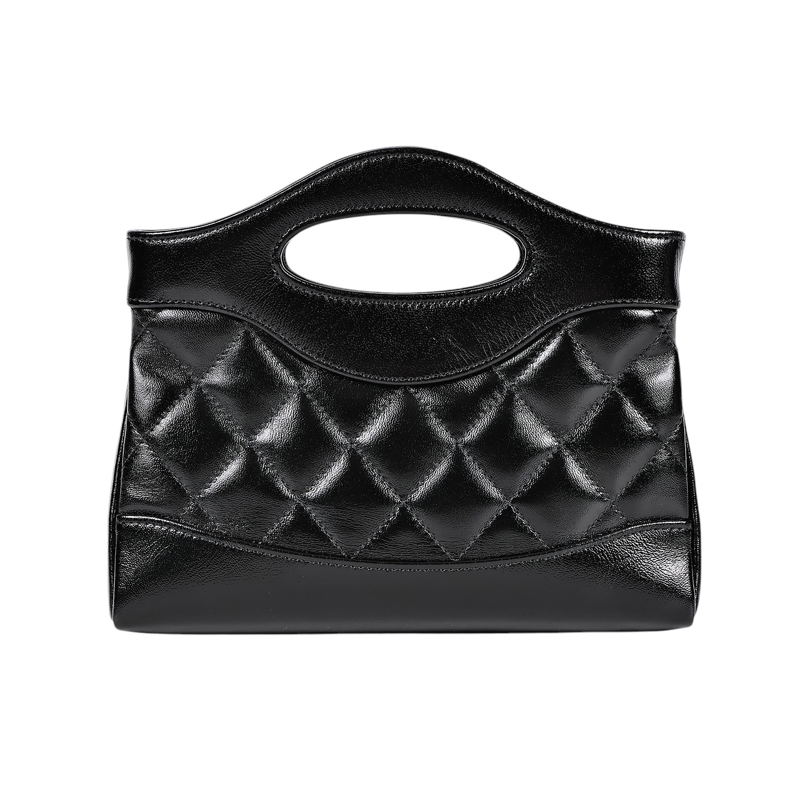 香奈兒 CHANEL CC Logo 31包 菱格紋 鍊帶 肩背 手提包 AP3656 晶片款 黑31bag mini 防塵袋/原廠盒子