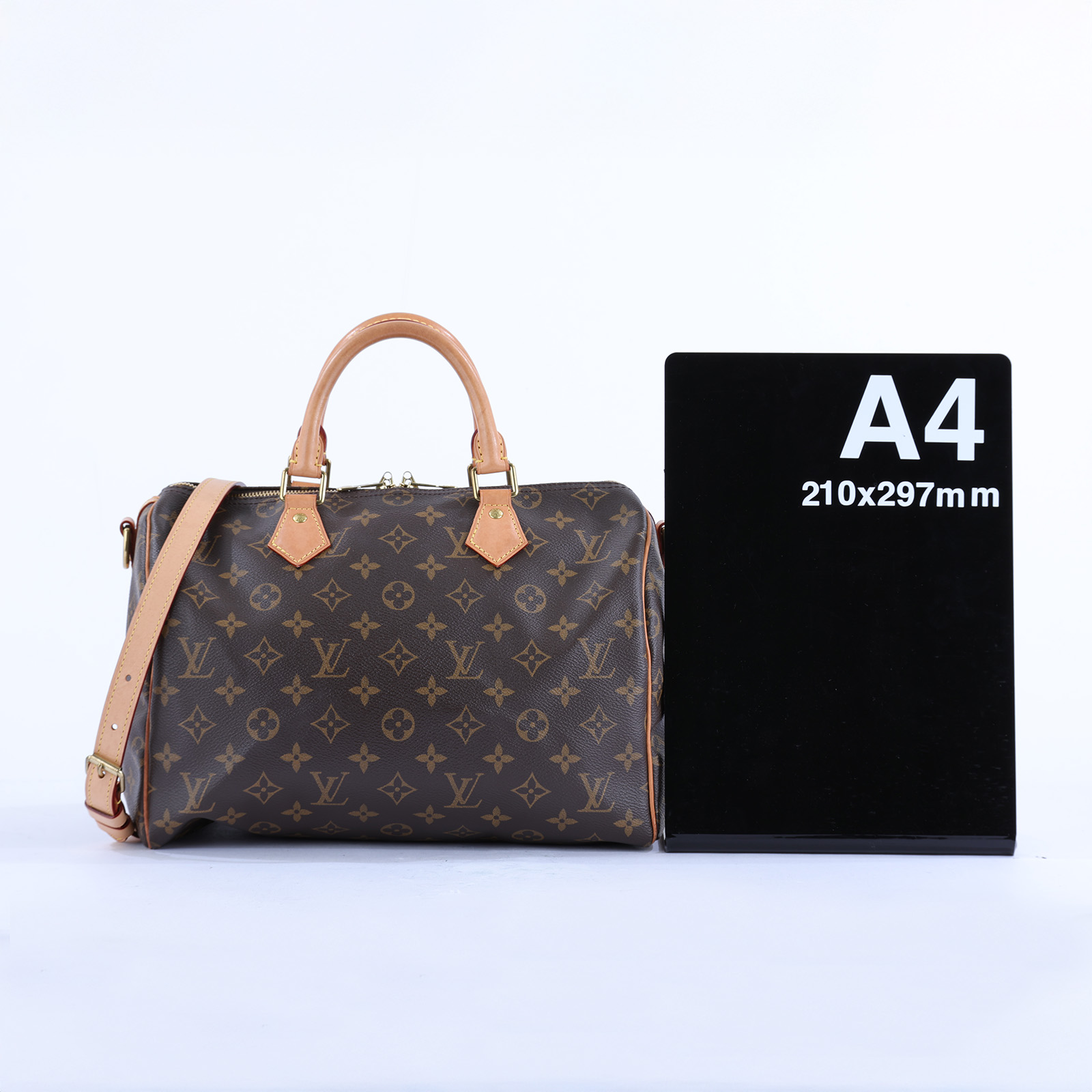 路易威登 LOUIS VUITTON Speedy Bandoulière  30 原花 手提 斜背 波士頓包 M41112 晶片款  原廠盒子/防塵袋/購買證明