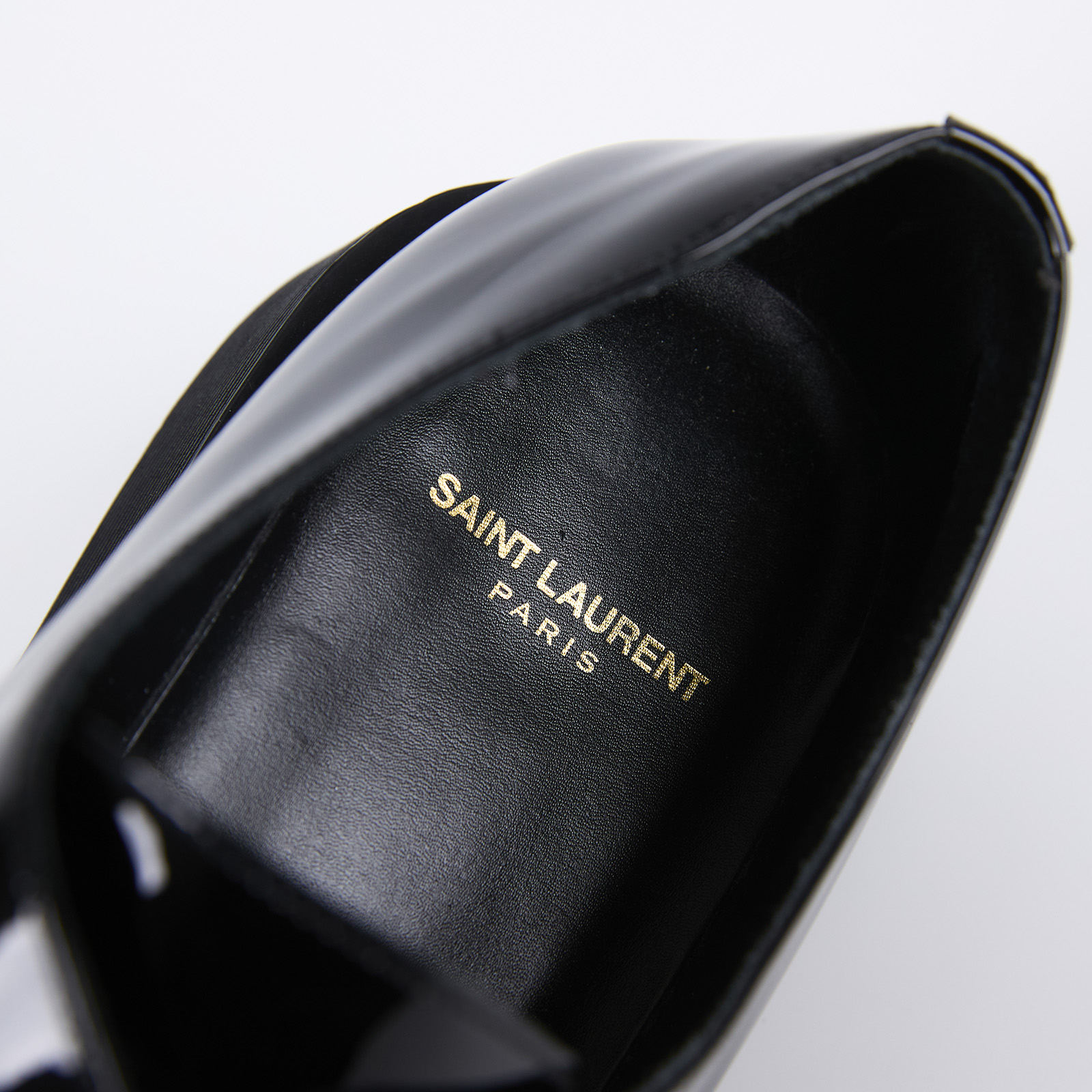 聖羅蘭 YSL SAINT LAURENT Teddy 釦環 皮鞋 6697951TV00_42 漆皮樂福鞋 無附屬品