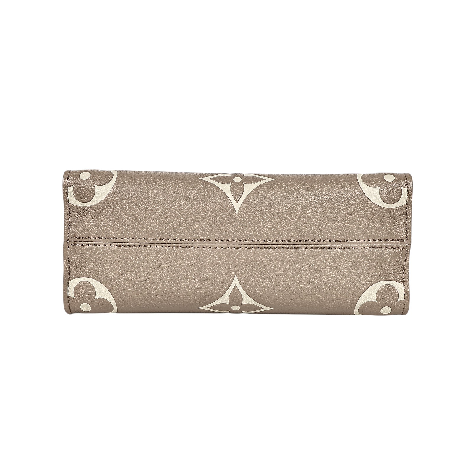 路易威登 LOUIS VUITTON OnTheGo PM 手提 肩背包 雙色 斑鳩米色 奶油色  M45779 晶片款  防塵袋/背帶