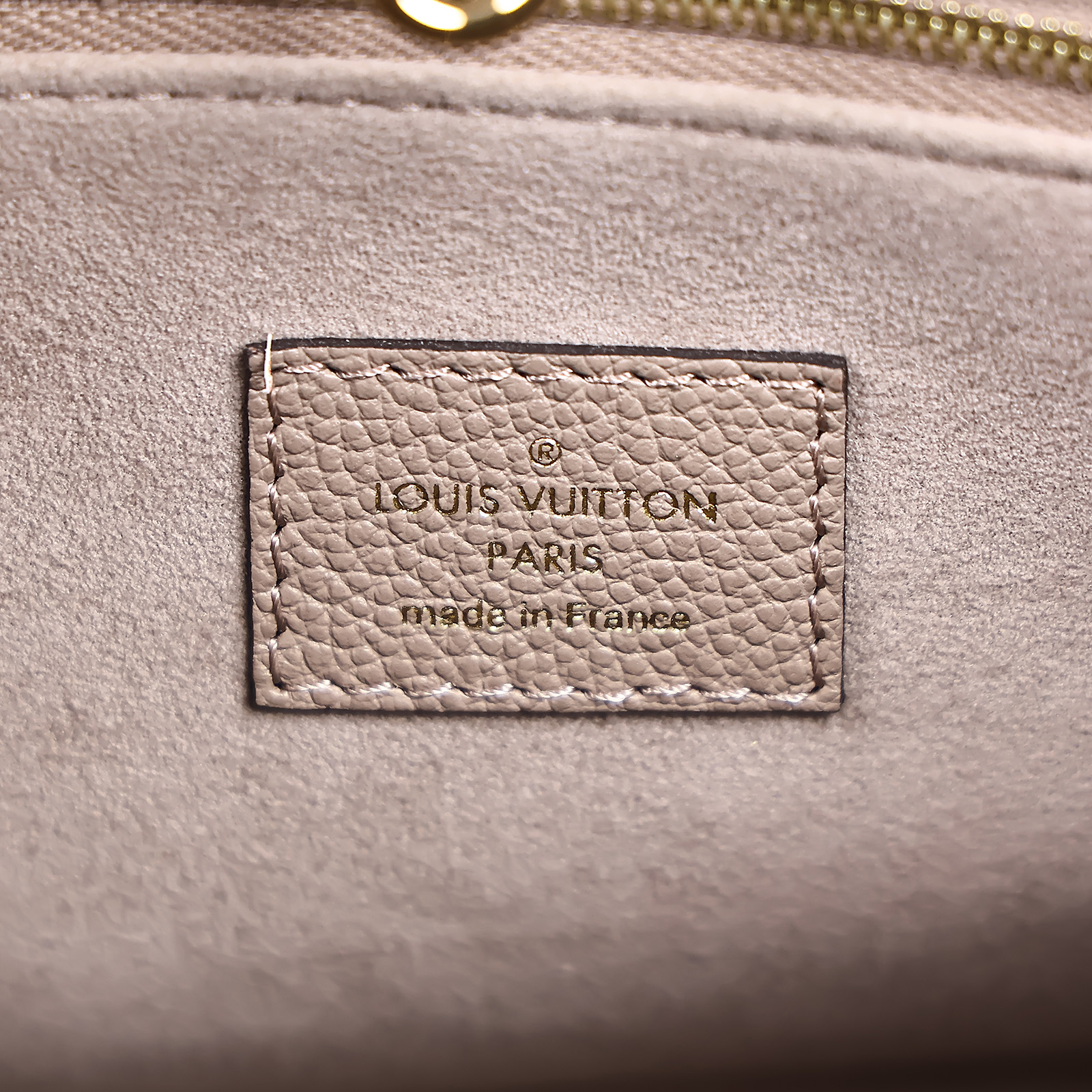 路易威登 LOUIS VUITTON OnTheGo PM 手提 肩背包 雙色 斑鳩米色 奶油色  M45779 晶片款  防塵袋/背帶