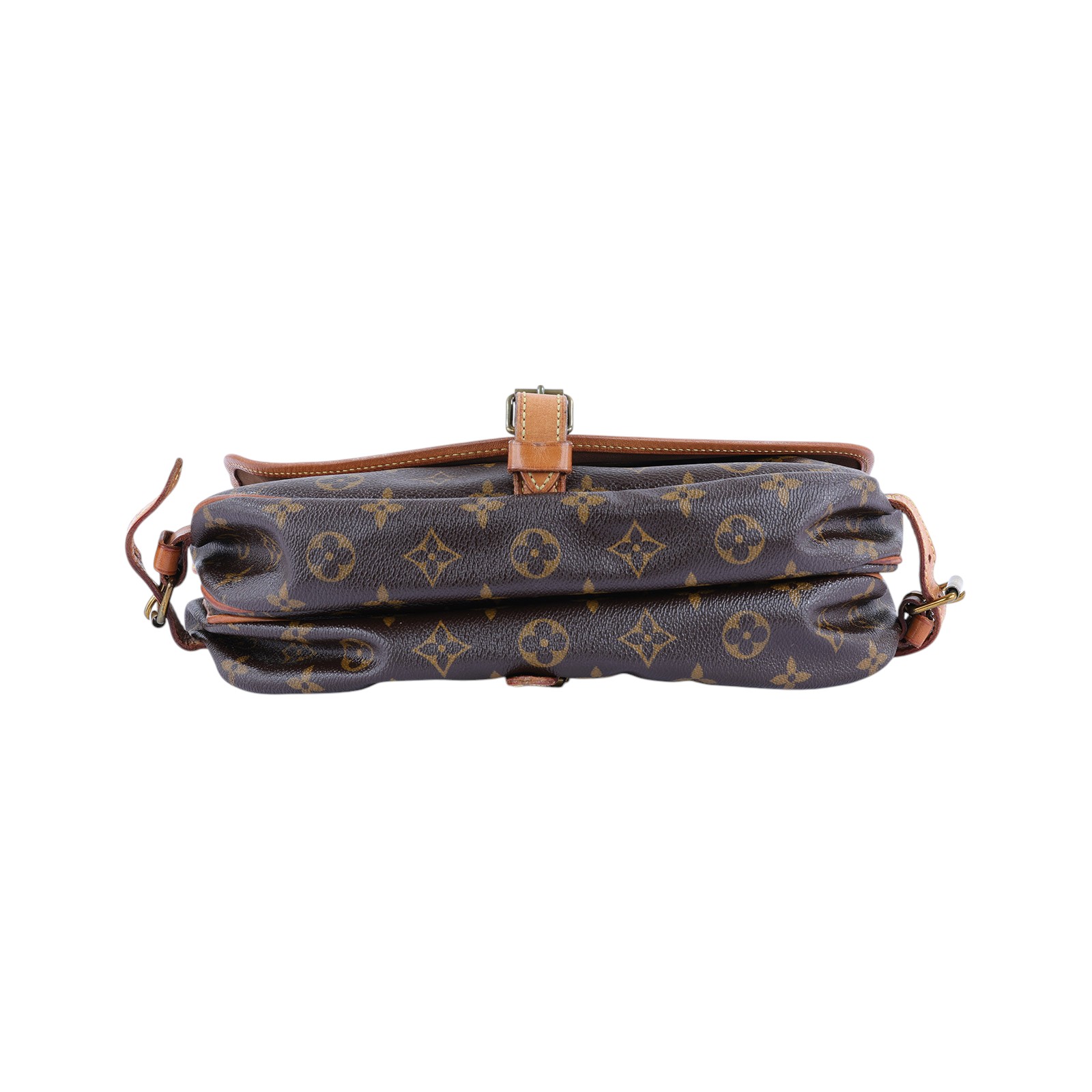 路易威登 LOUIS VUITTON Saumur 30 馬鞍包 M42256 原花馬鞍包 無附屬品