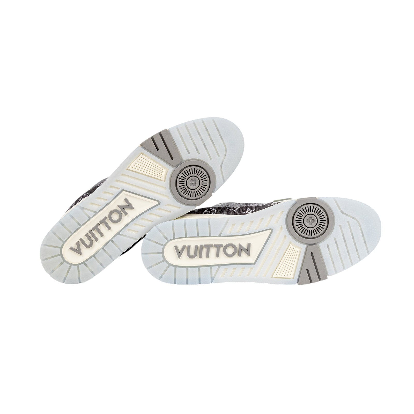 路易威登 LOUIS VUITTON LV Trainer 運動鞋 1ADHIL 灰牛仔原花Trainer鞋 原廠盒子/防塵袋/購買證明影本