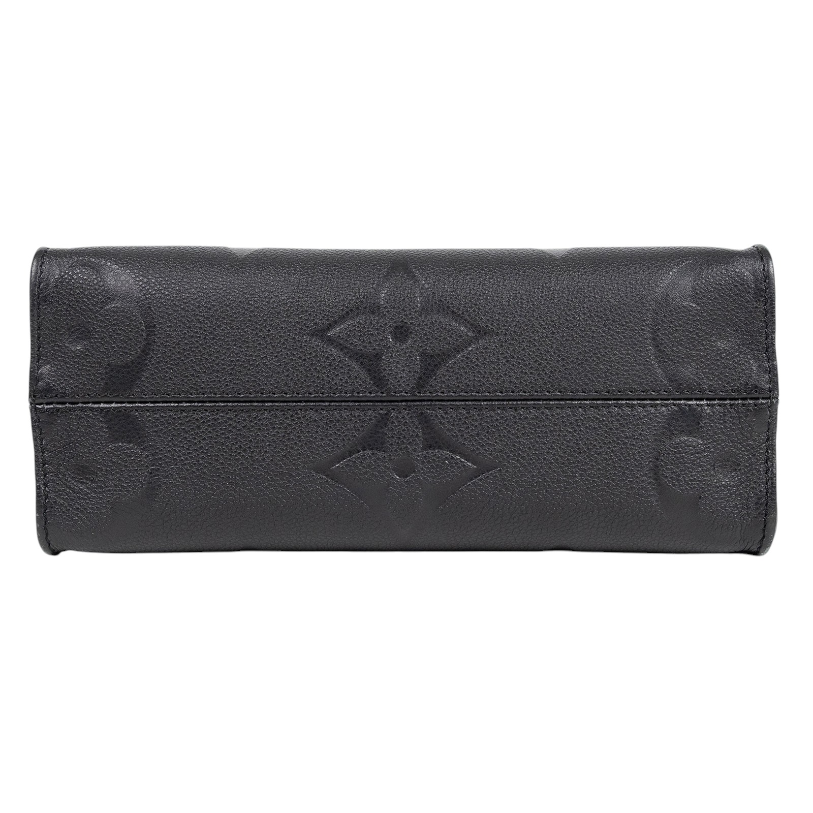路易威登 LOUIS VUITTON OnTheGo PM 手提 肩背包 黑色 M45653 晶片款 黑原花壓紋ON THE GO PM 原廠盒子/防塵袋