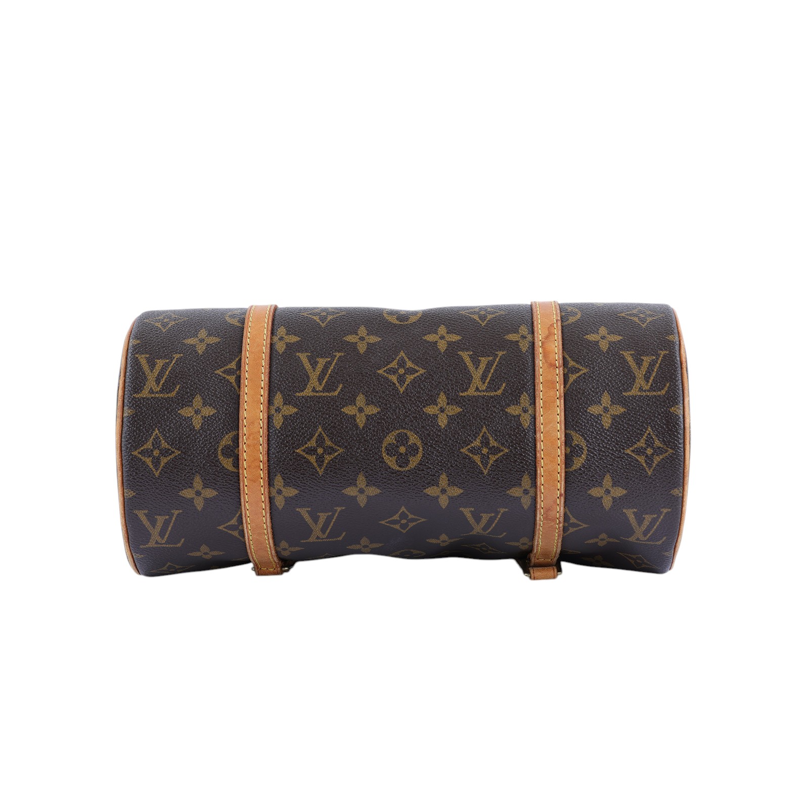 路易威登 LOUIS VUITTON Papillon 26原花 圓筒手提包 M51386 棕原花圓筒包 無附屬品