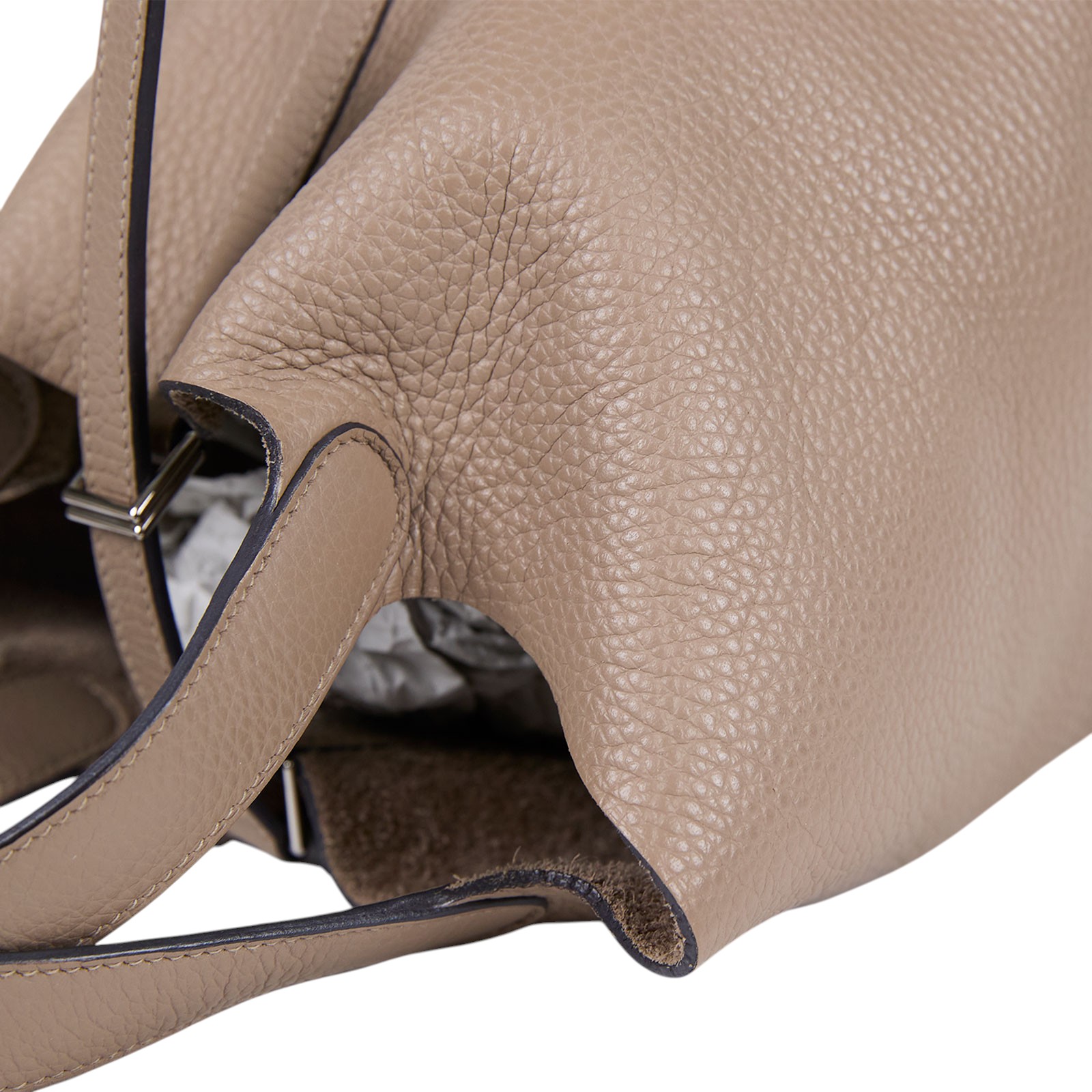 愛馬仕 Hermès Picotin Lock 18 菜籃子包 PT18 U刻 斑鳩灰Picotin 18 鎖組