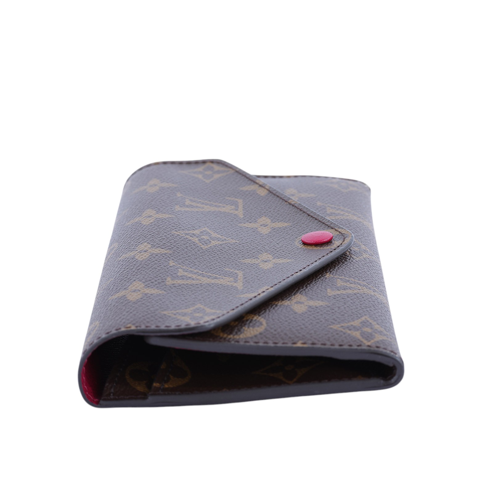 路易威登 LOUIS VUITTON Josephine 錢包 三折 長夾 M64069 棕原花信封長夾 原廠盒子