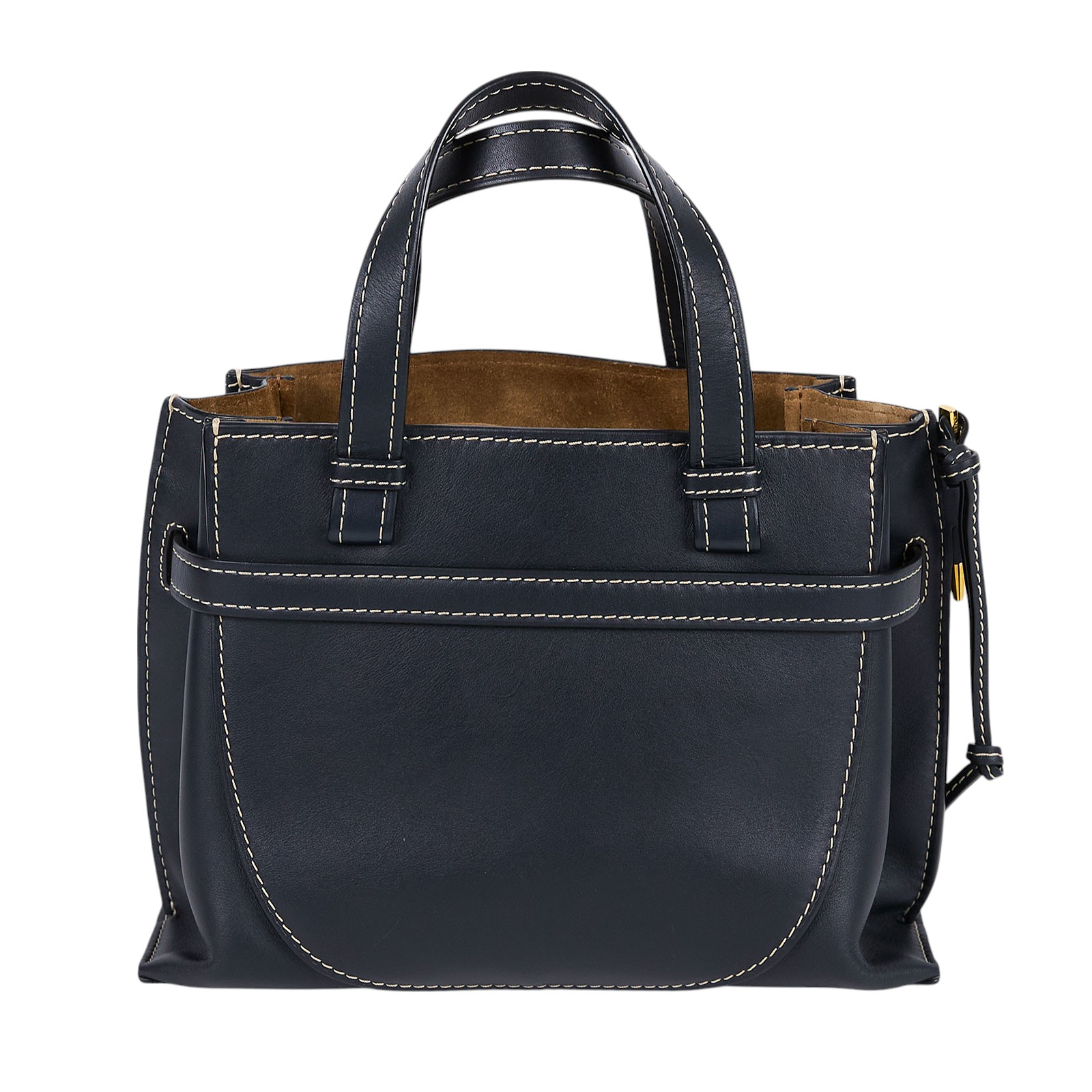 羅意威 LOEWE Gate Top Handle 手提包 321.12.U61 黑皮革GATE TOP HANDLE 無附屬品