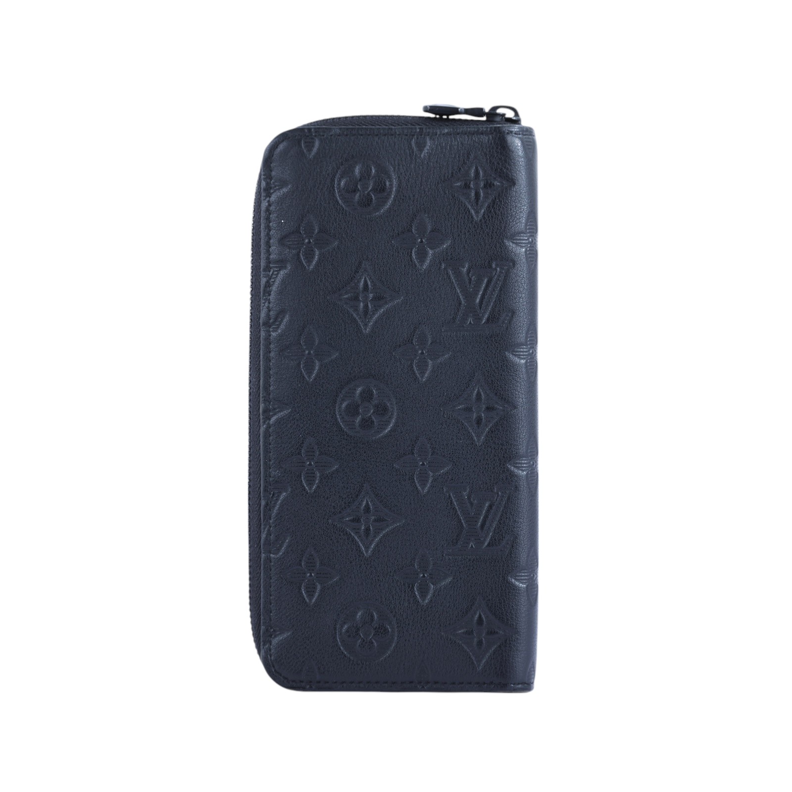 路易威登 LOUIS VUITTON 直式 拉鏈 錢包 長夾 小牛皮 M62902 晶片款 黑原花紋直式拉鍊對開長夾 原廠盒子/防塵袋/購買證明