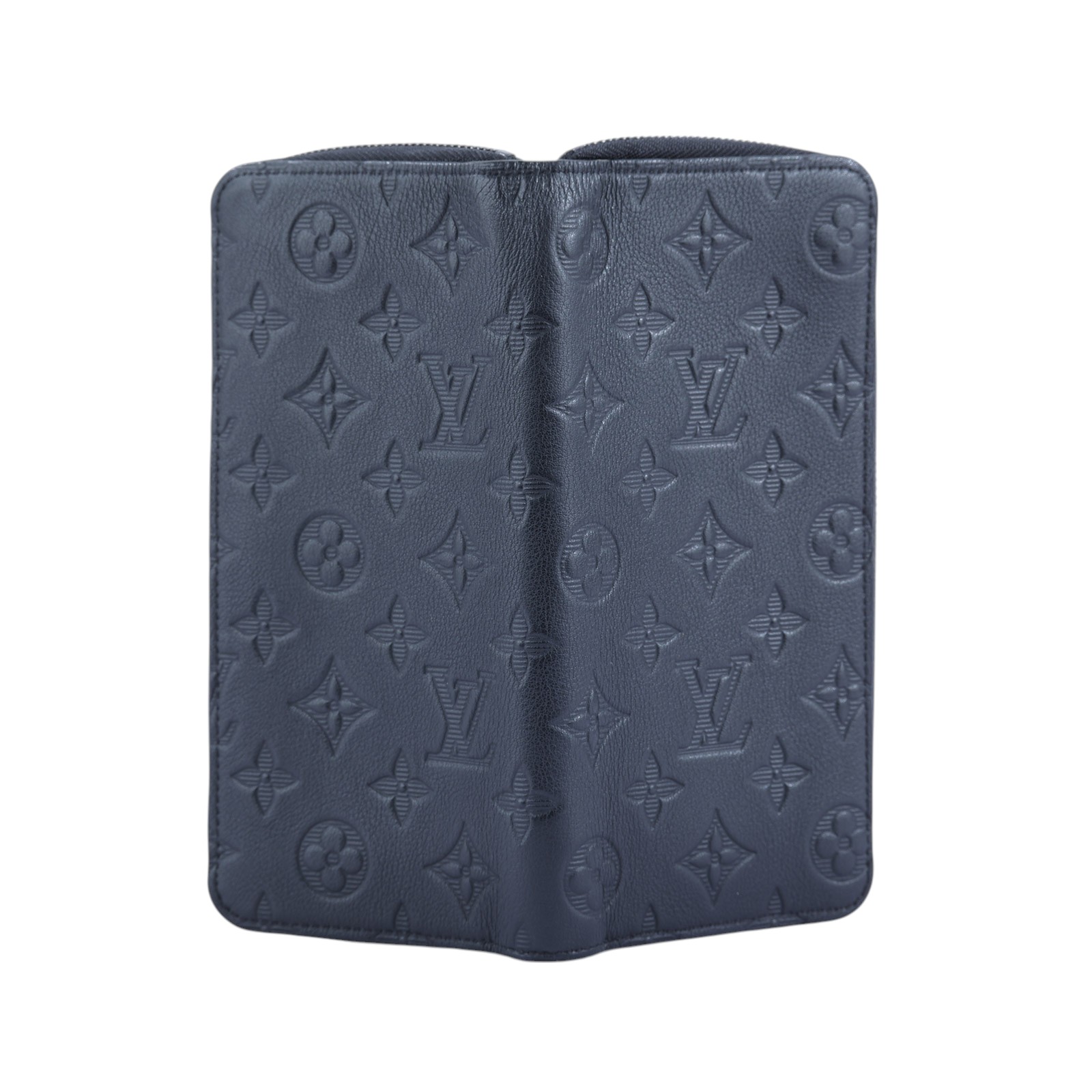 路易威登 LOUIS VUITTON 直式 拉鏈 錢包 長夾 小牛皮 M62902 晶片款 黑原花紋直式拉鍊對開長夾 原廠盒子/防塵袋/購買證明