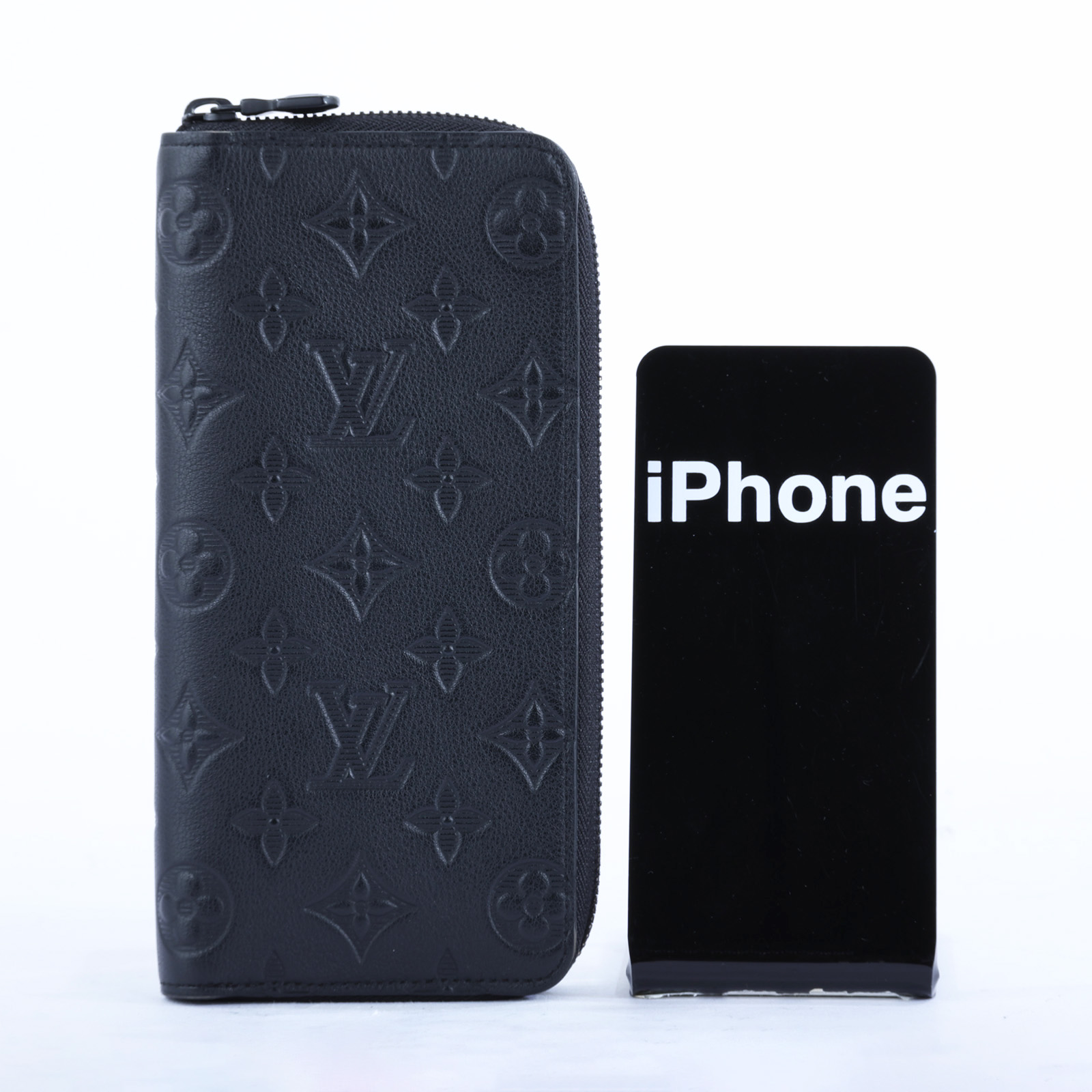 路易威登 LOUIS VUITTON 直式 拉鏈 錢包 長夾 小牛皮 M62902 晶片款 黑原花紋直式拉鍊對開長夾 原廠盒子/防塵袋/購買證明