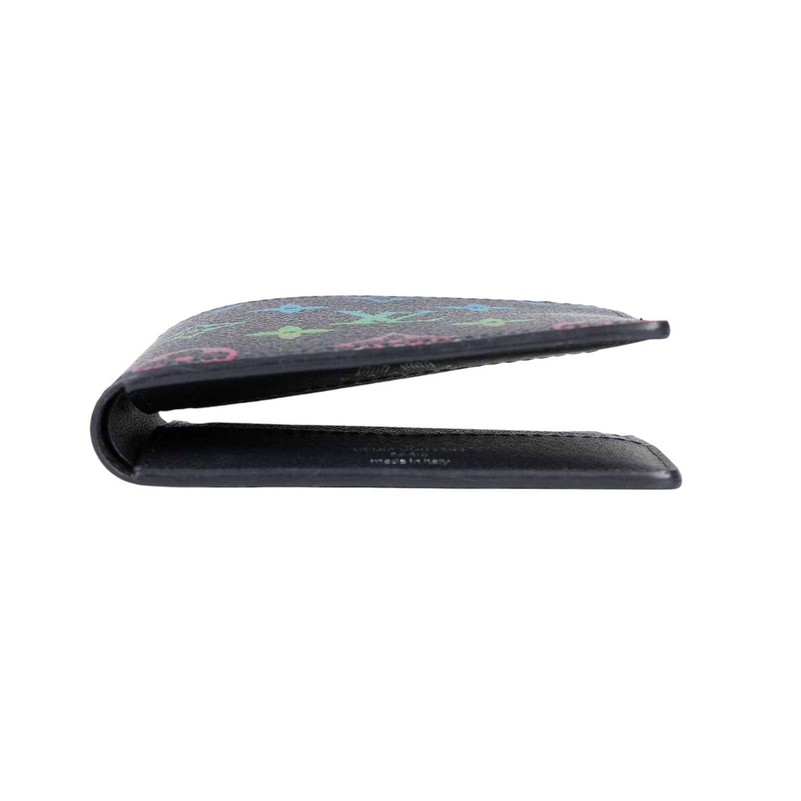 路易威登 LOUIS VUITTON Slender 錢包 短夾 M13909 晶片款 黑原花slender短夾 防塵袋/原廠盒子/購買證明