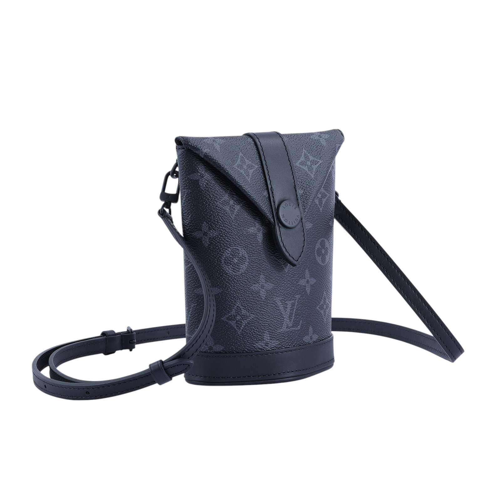 路易威登 LOUIS VUITTON Envelope Pouch 隨身包 M11613 晶片款 黑原花Envelope Pouch 防塵袋/原廠盒子/購買證明
