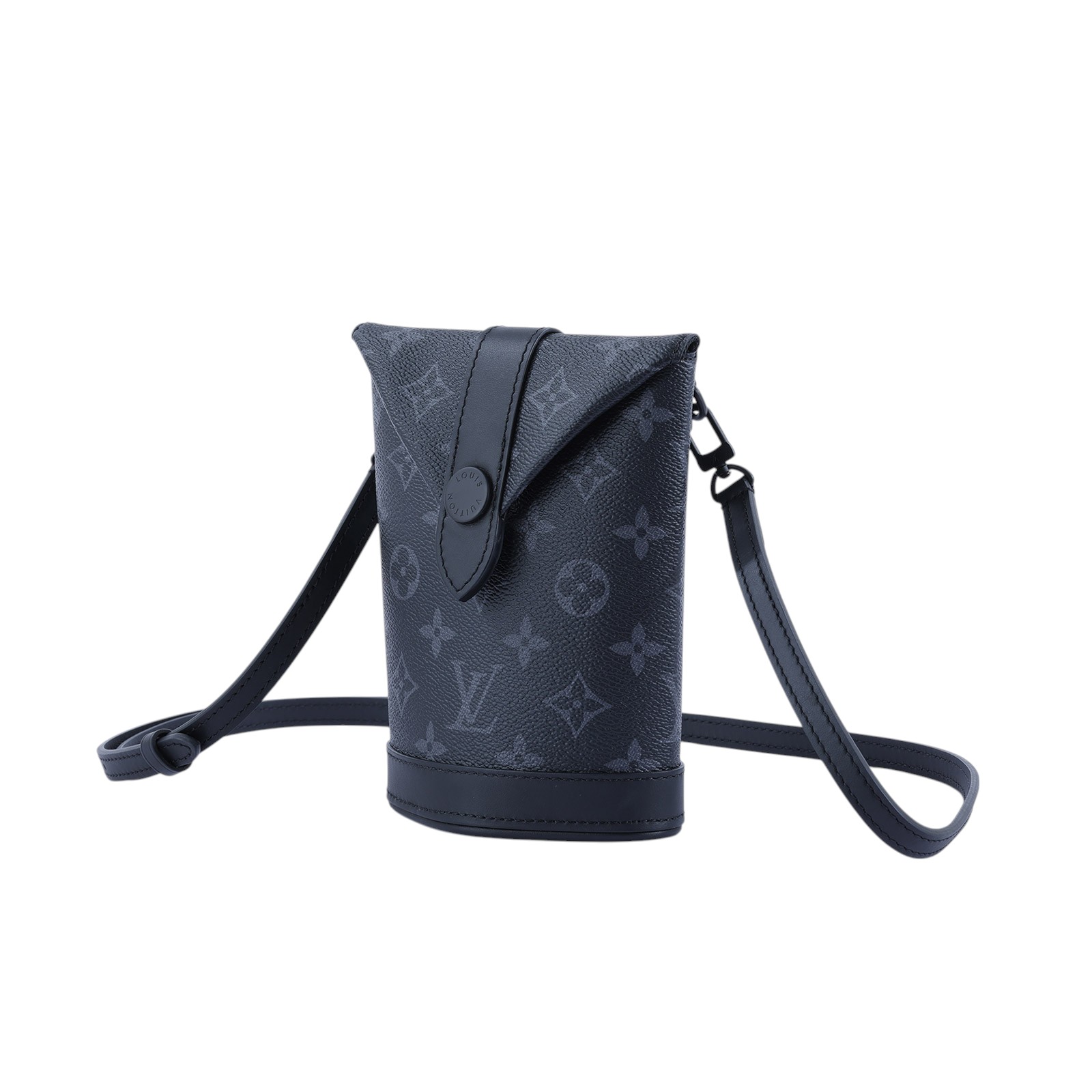 路易威登 LOUIS VUITTON Envelope Pouch 隨身包 M11613 晶片款 黑原花Envelope Pouch 防塵袋/原廠盒子/購買證明