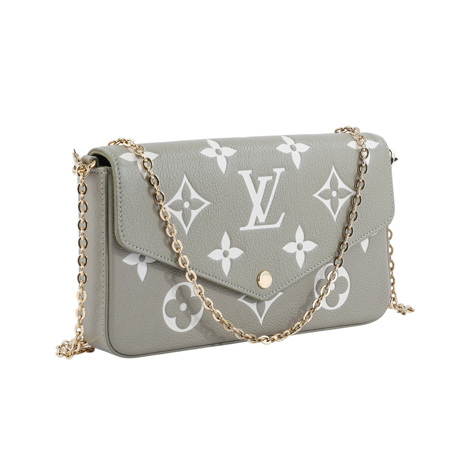 路易威登 LOUIS VUITTON Félicie Pochette WOC 信封式 手拿 肩背包 M82480 晶片款  原廠盒子/防塵袋/購買證明