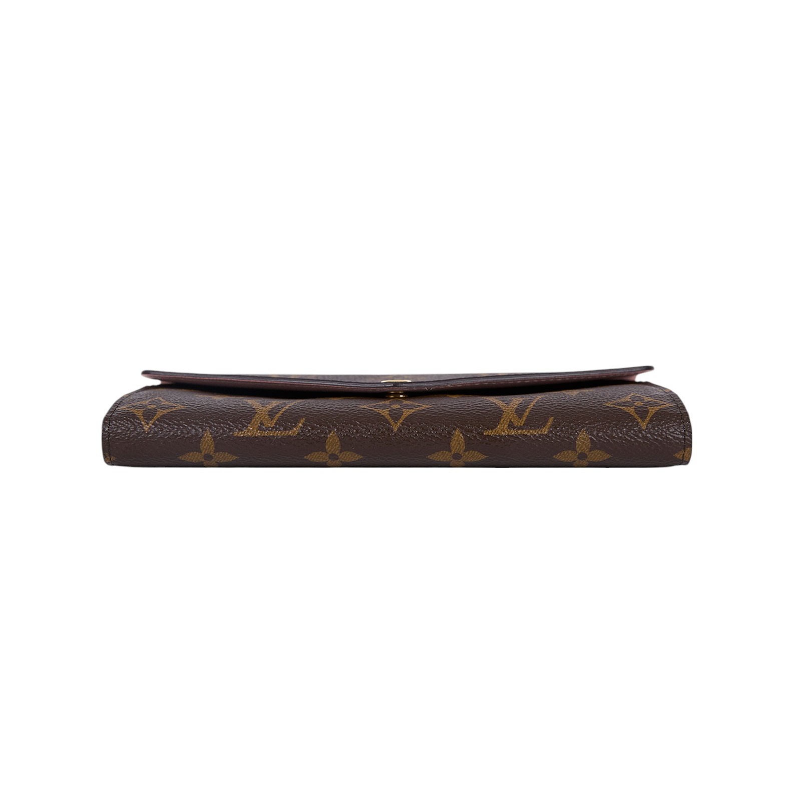路易威登 LOUIS VUITTON Sarah 錢包 口蓋長夾 芭蕾粉色 M62235 晶片款 棕原花SARAH釦式長夾 防塵袋/原廠盒子
