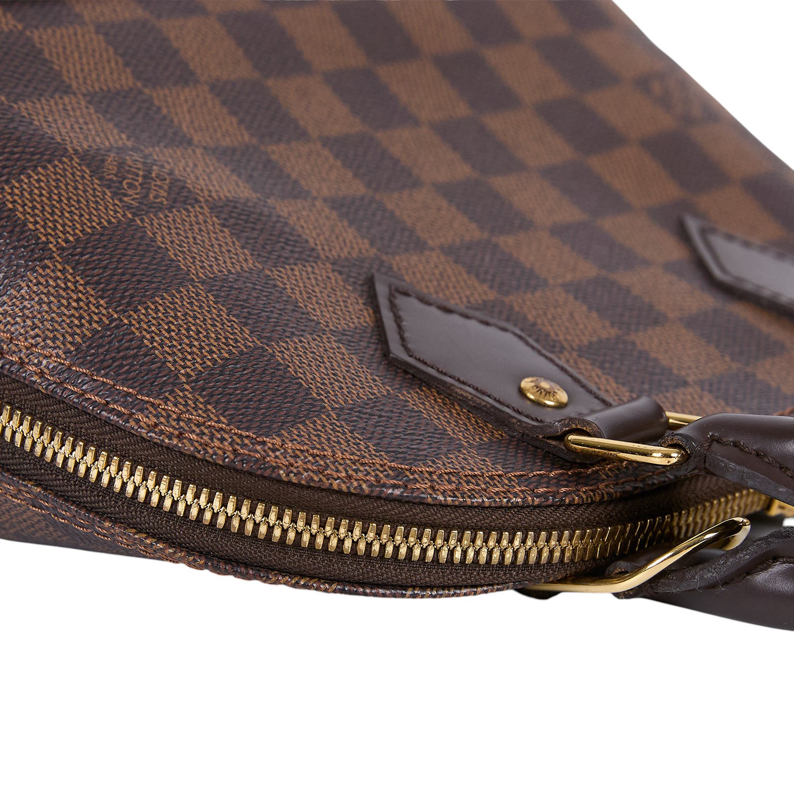路易威登 LOUIS VUITTON Alma BB 貝殼包 棋盤格 Ebene帆布 N41221 棕棋盤ALMA BB 防塵袋/鎖組