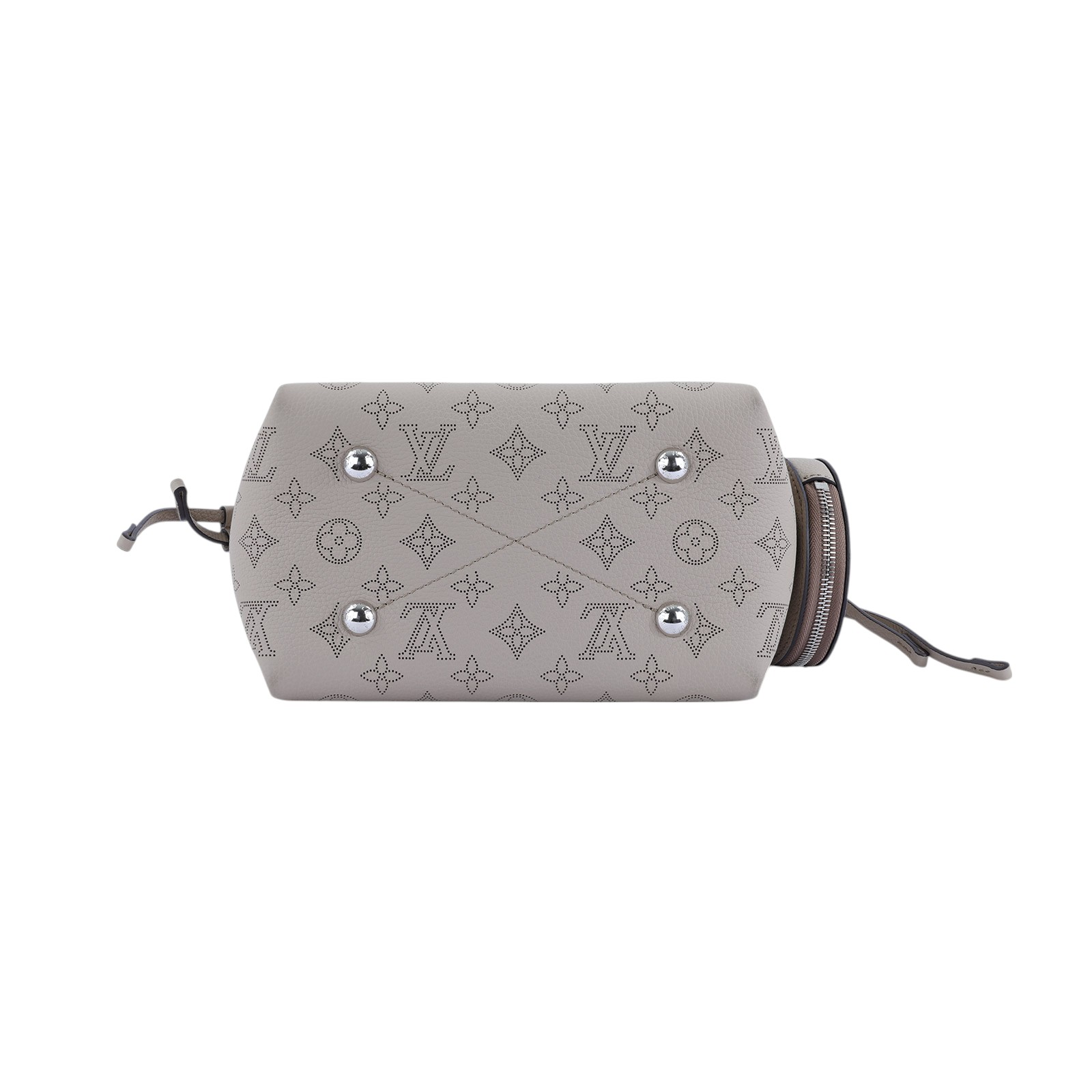 路易威登 LOUIS VUITTON Bella 水桶袋 手提包 灰色 M57201 晶片款 灰原花Bella Mahina水桶包 防塵袋/原廠盒子/購買證明