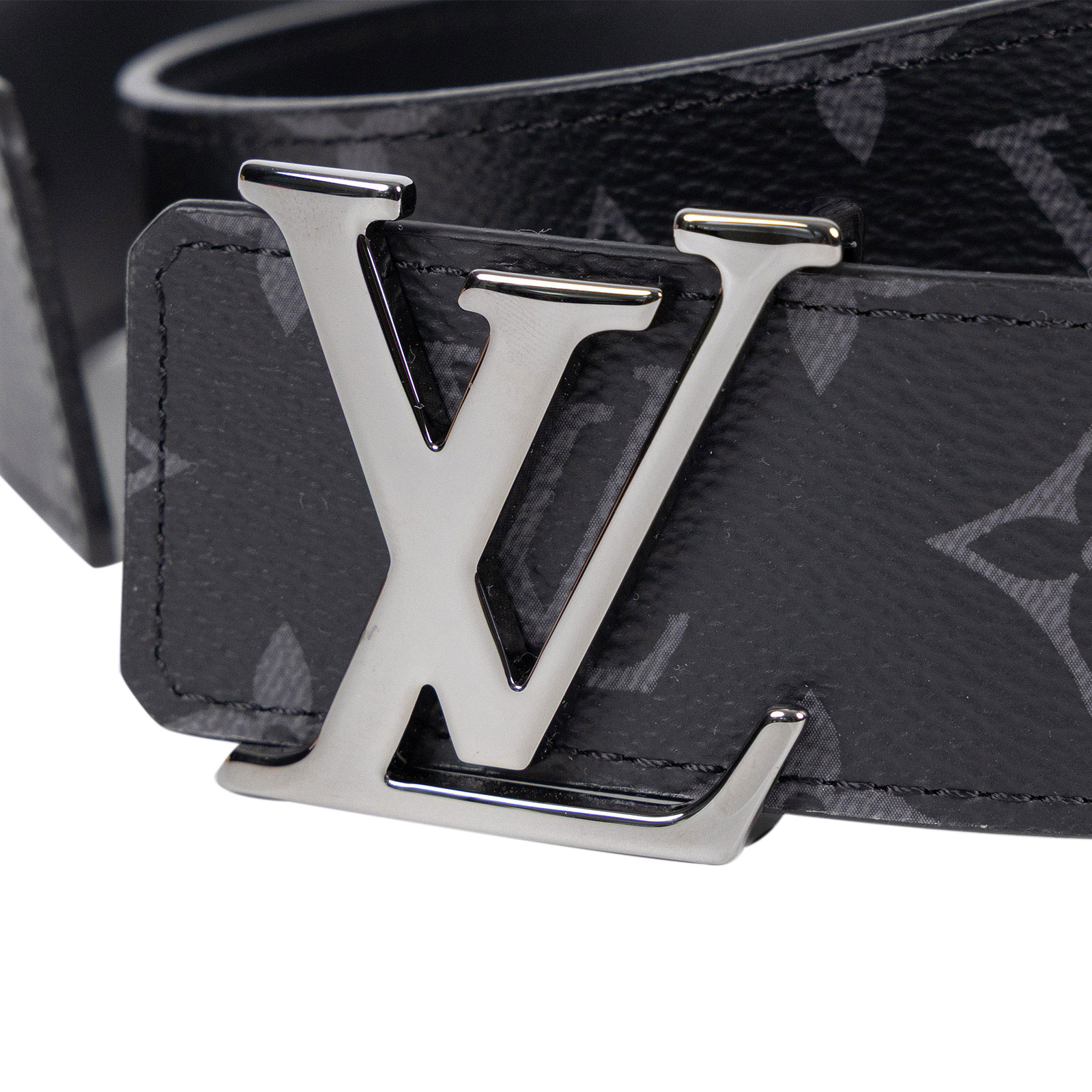 路易威登 LOUIS VUITTON LV Initiales 40毫米 雙面皮帶 M9043U 黑原花INITIALES 40毫米雙面皮帶 防塵袋/原廠盒子