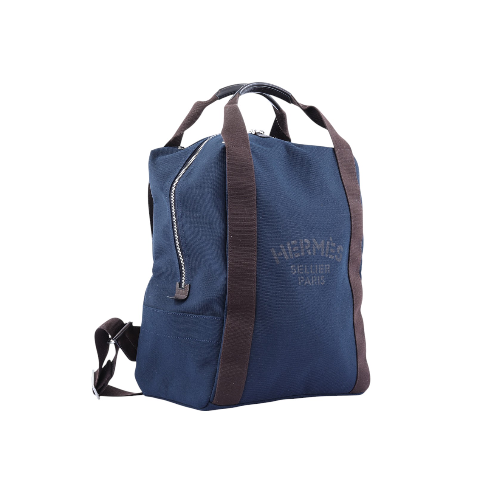 愛馬仕 Hermès Groom背包 馬術系列 H800642EKAB  深藍Groom背包 無附屬品