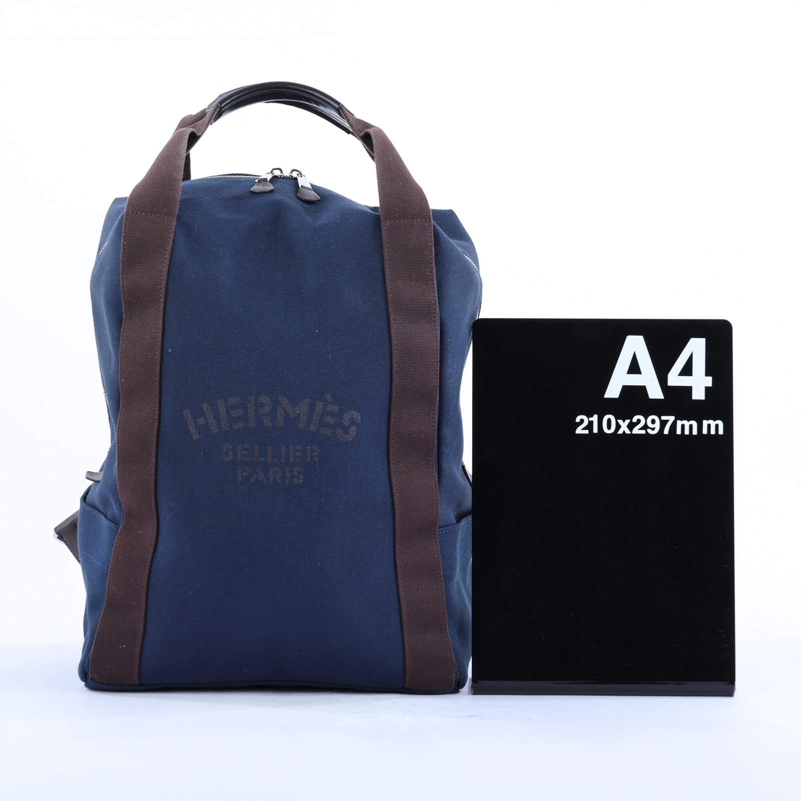 愛馬仕 Hermès Groom背包 馬術系列 H800642EKAB  深藍Groom背包 無附屬品