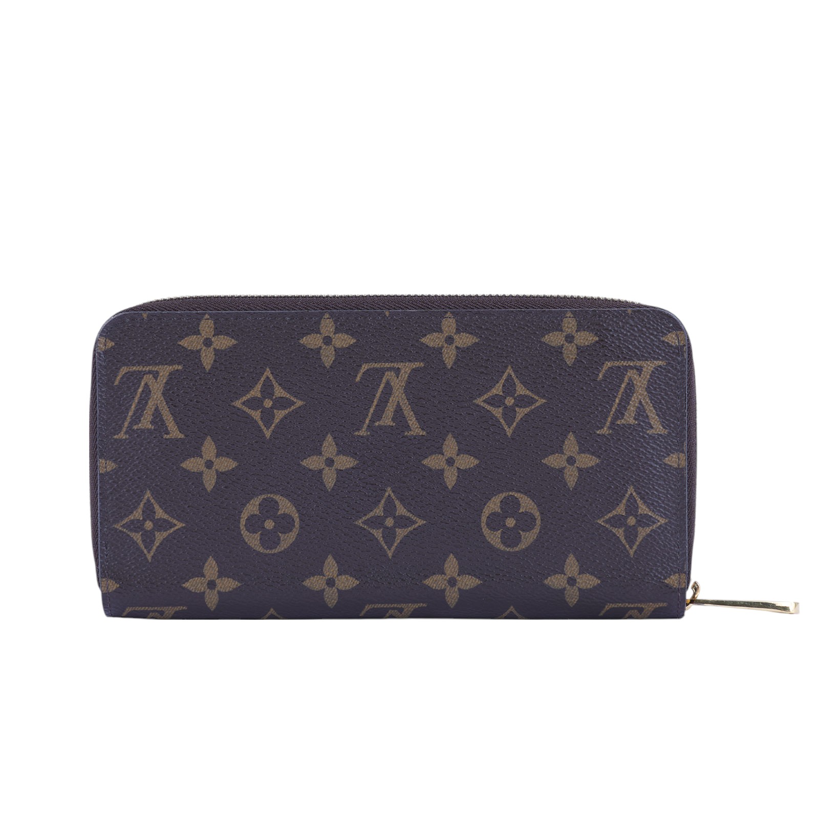 路易威登 LOUIS VUITTON 拉鏈錢包 Monogram帆布 棕色 M42616 晶片款 棕原花拉鍊長夾 防塵袋/原廠盒子