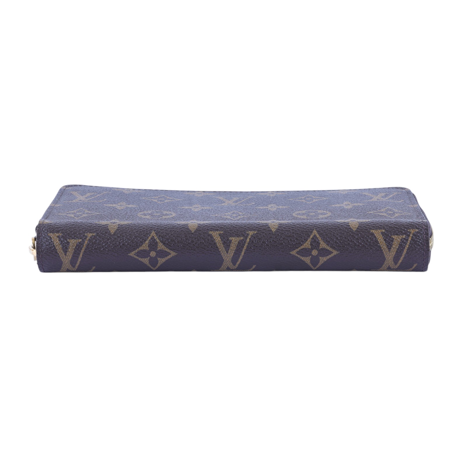 路易威登 LOUIS VUITTON 拉鏈錢包 Monogram帆布 棕色 M42616 晶片款 棕原花拉鍊長夾 防塵袋/原廠盒子