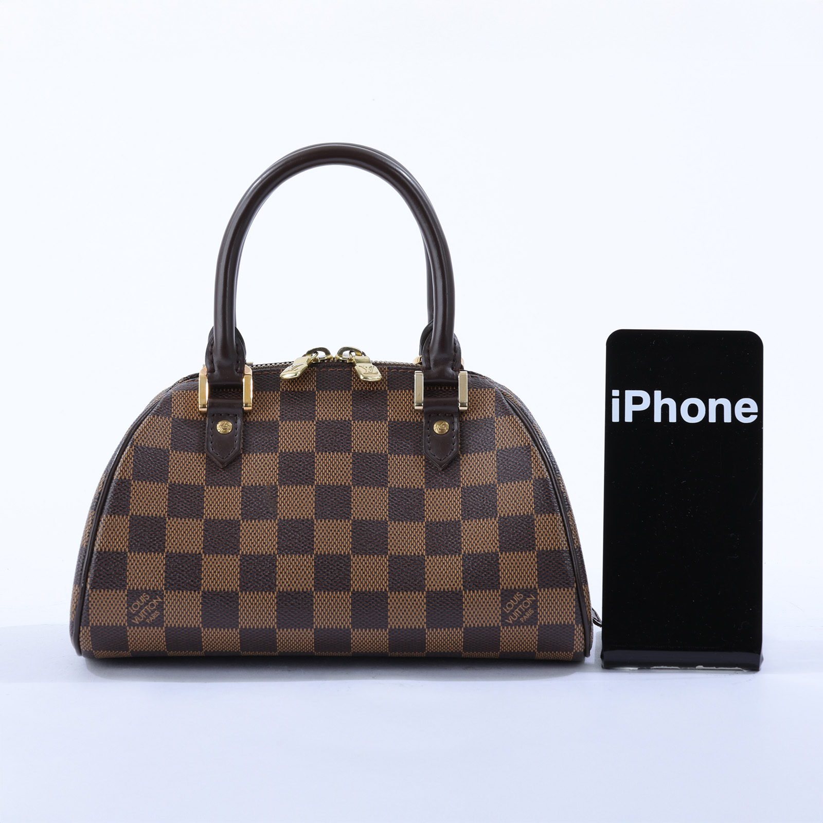 路易威登 LOUIS VUITTON Ribera mini 手提包 N41436 棕棋盤格Ribera mini 手提包 防塵袋