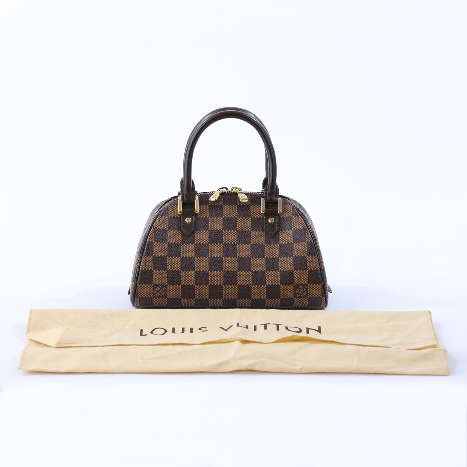 路易威登 LOUIS VUITTON Ribera mini 手提包 N41436 棕棋盤格Ribera mini 手提包 防塵袋