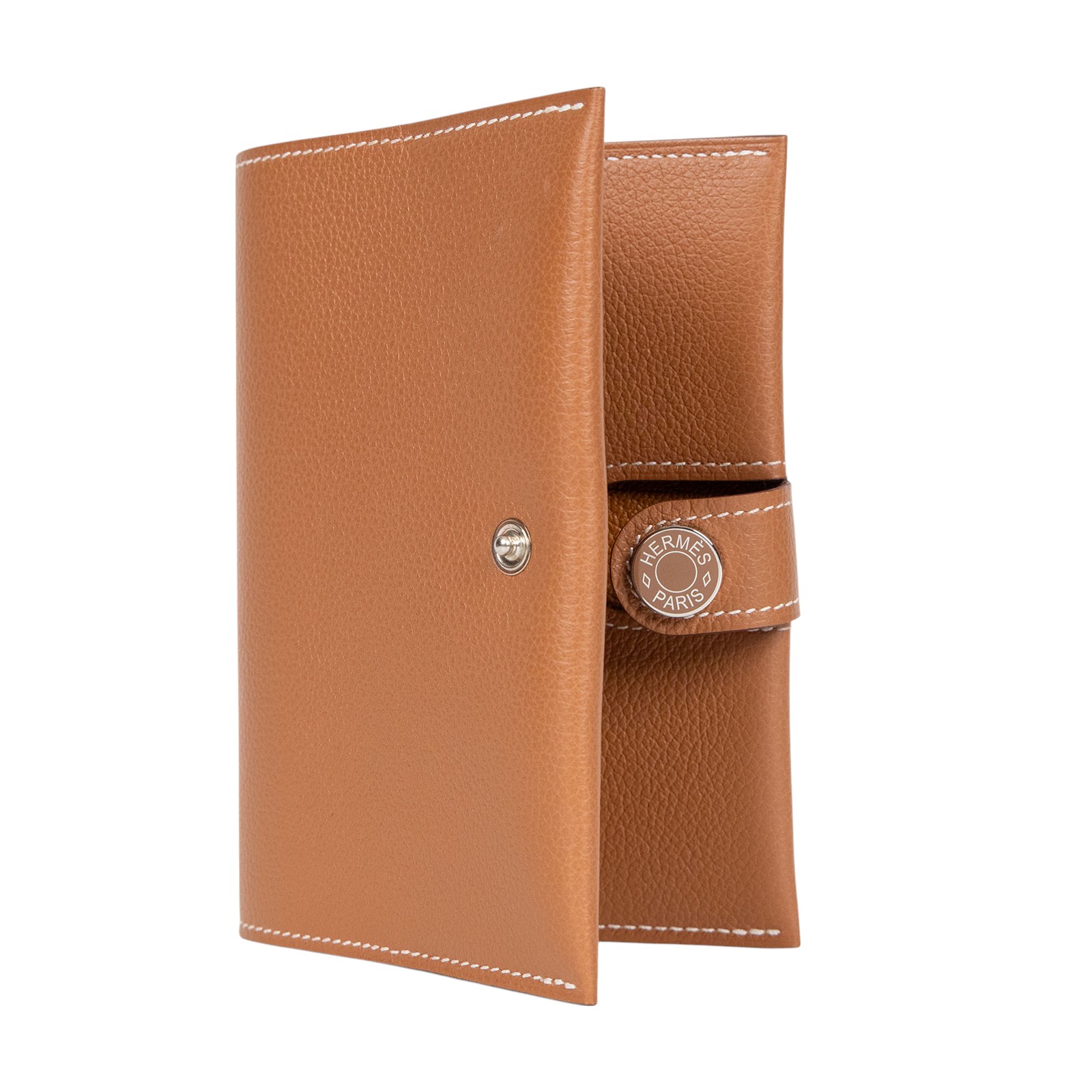 愛馬仕 Hermès R.M.S 護照夾 金色 H084149CKAK W刻 餅乾色PORTE-PASSEPOR R.M.S 原廠盒子