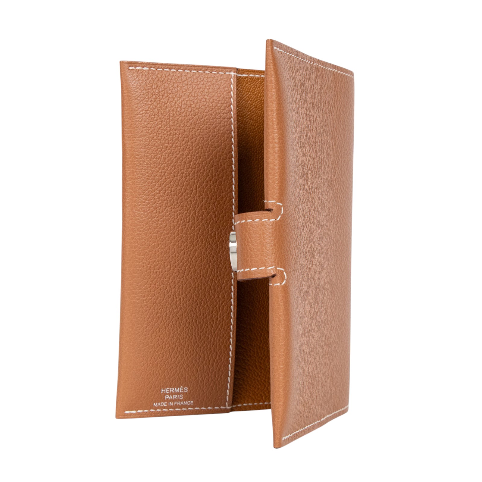 愛馬仕 Hermès R.M.S 護照夾 金色 H084149CKAK W刻 餅乾色PORTE-PASSEPOR R.M.S 原廠盒子