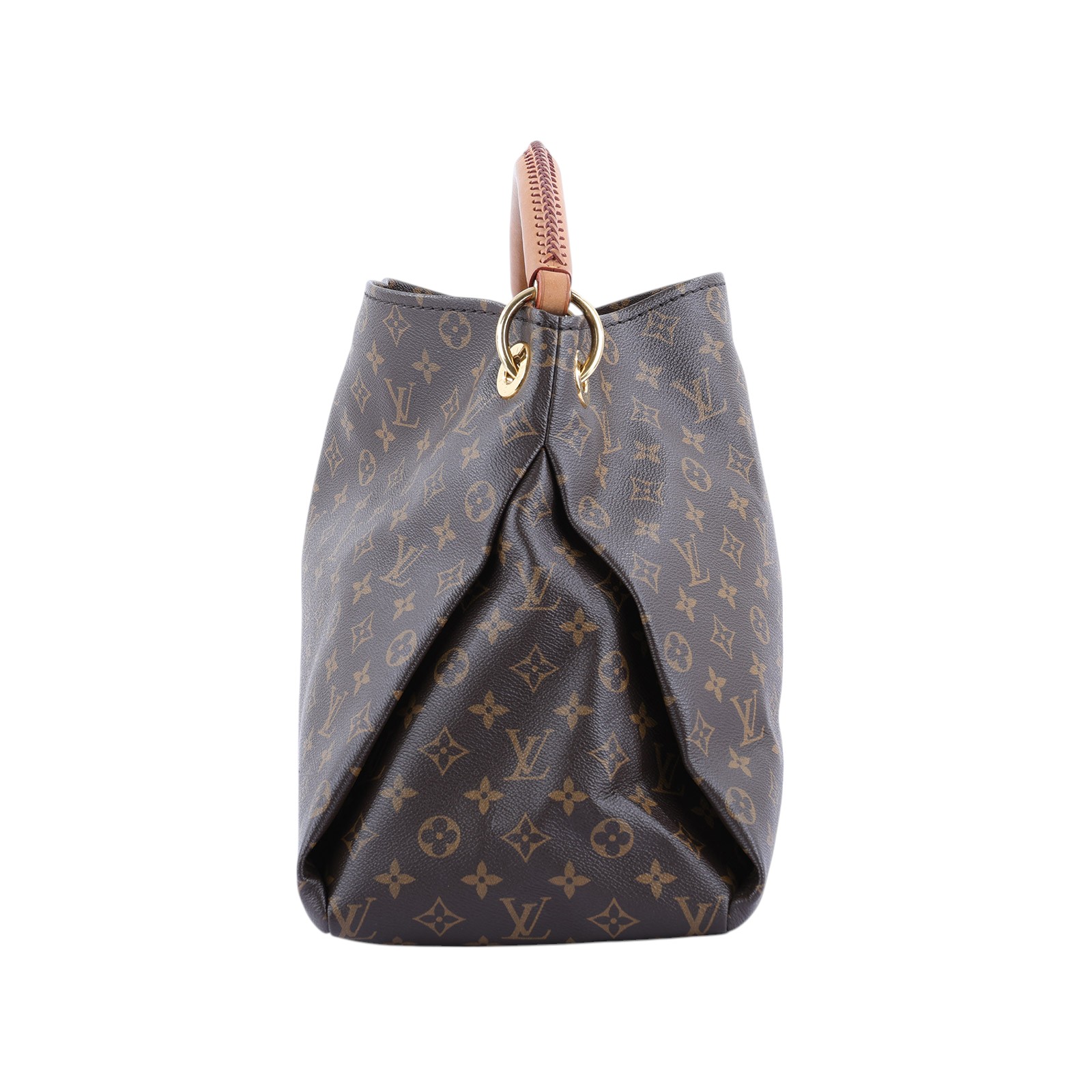 路易威登 LOUIS VUITTON Artsy MM 手提包 經典帆布 M40249 棕原花ARTSY MM 無附屬品
