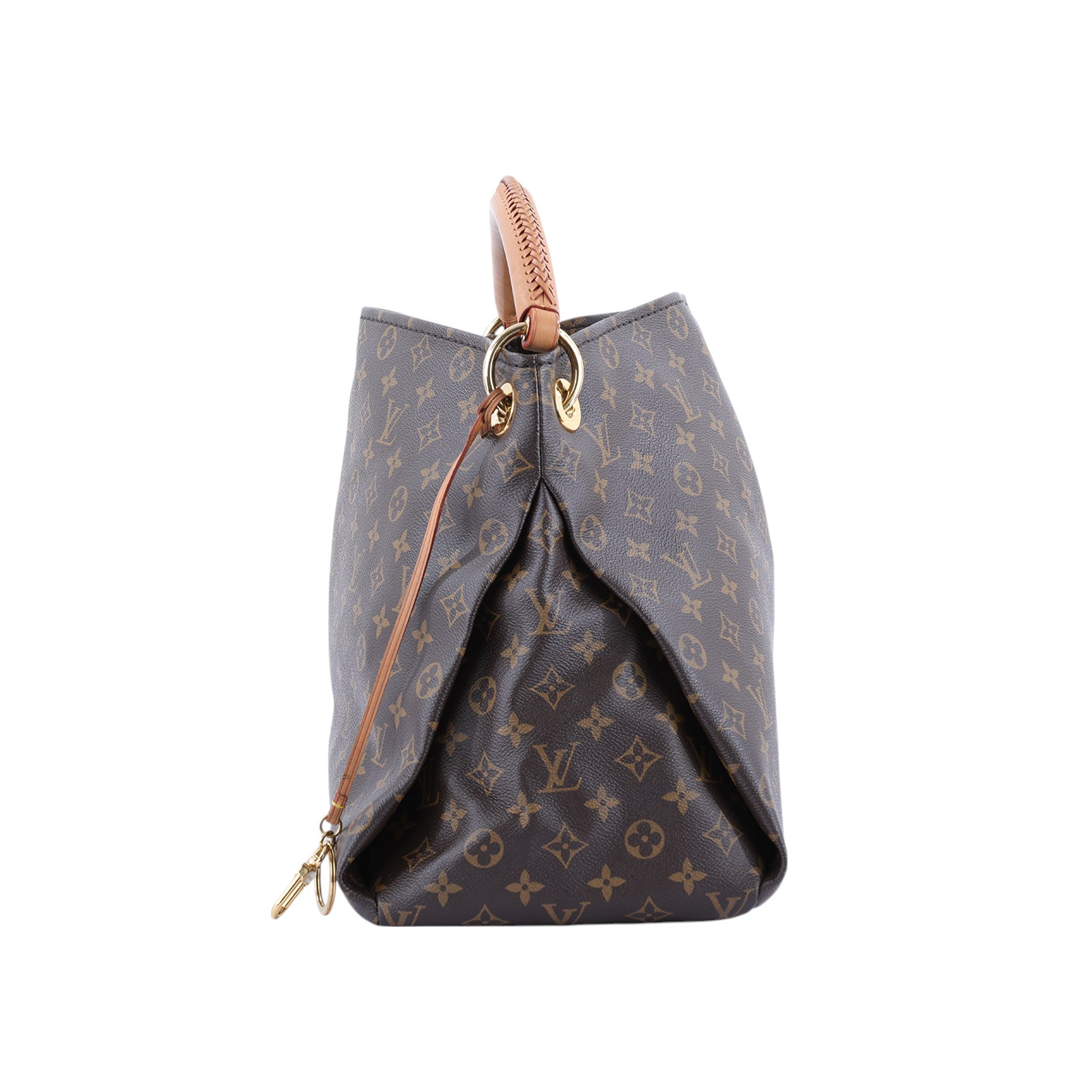 路易威登 LOUIS VUITTON Artsy MM 手提包 經典帆布 M40249 棕原花ARTSY MM 無附屬品