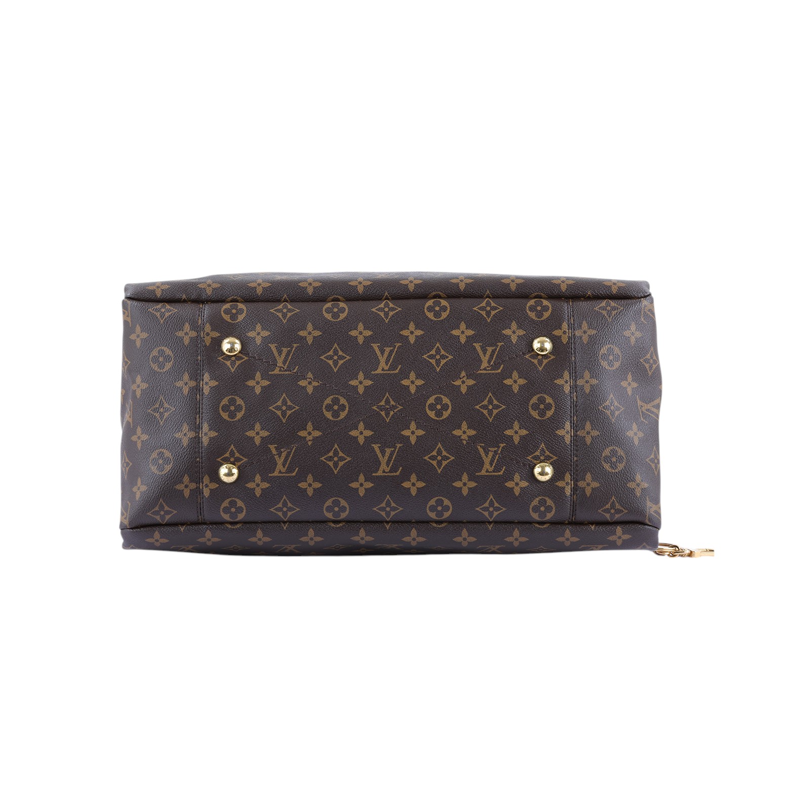 路易威登 LOUIS VUITTON Artsy MM 手提包 經典帆布 M40249 棕原花ARTSY MM 無附屬品
