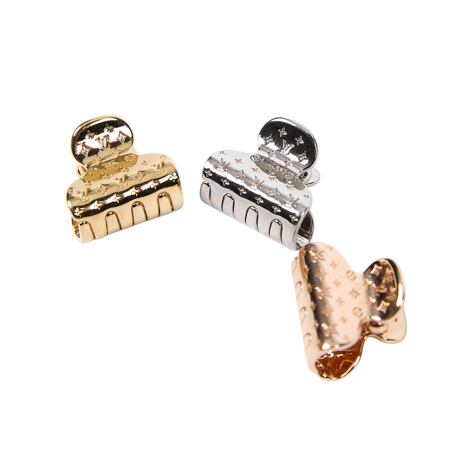 路易威登 LOUIS VUITTON Nanogram 髮夾組 M68940 Nanogram Hair Clip Set 三色髮夾 無附屬品