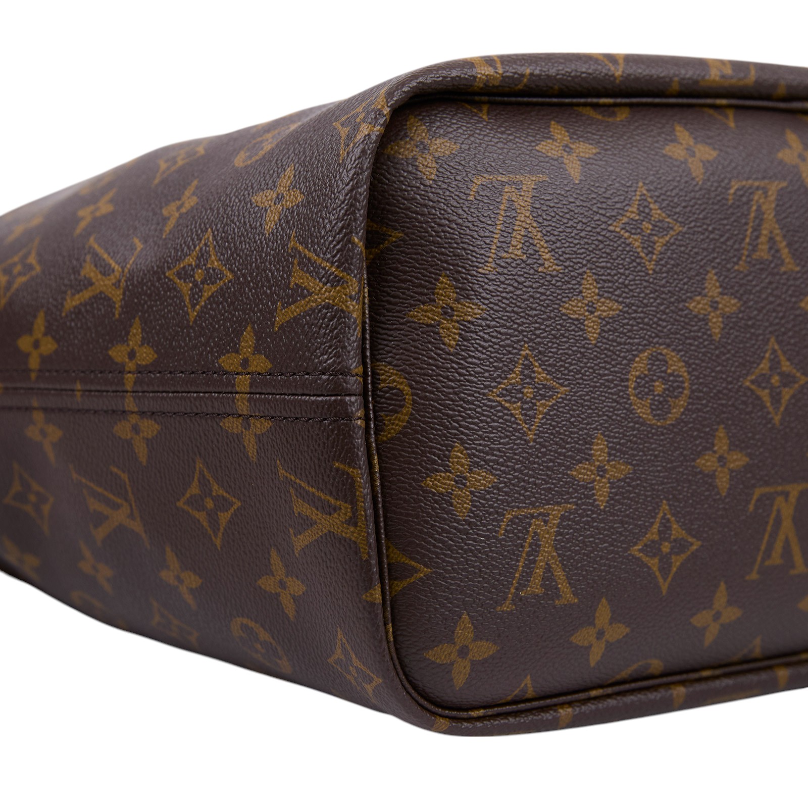 路易威登 LOUIS VUITTON 新款雙面設計 Neverfull Bandoulière Inside Out MM 芥末黃色 M12779 晶片款  原廠盒子/防塵袋/購買證明影本/背帶