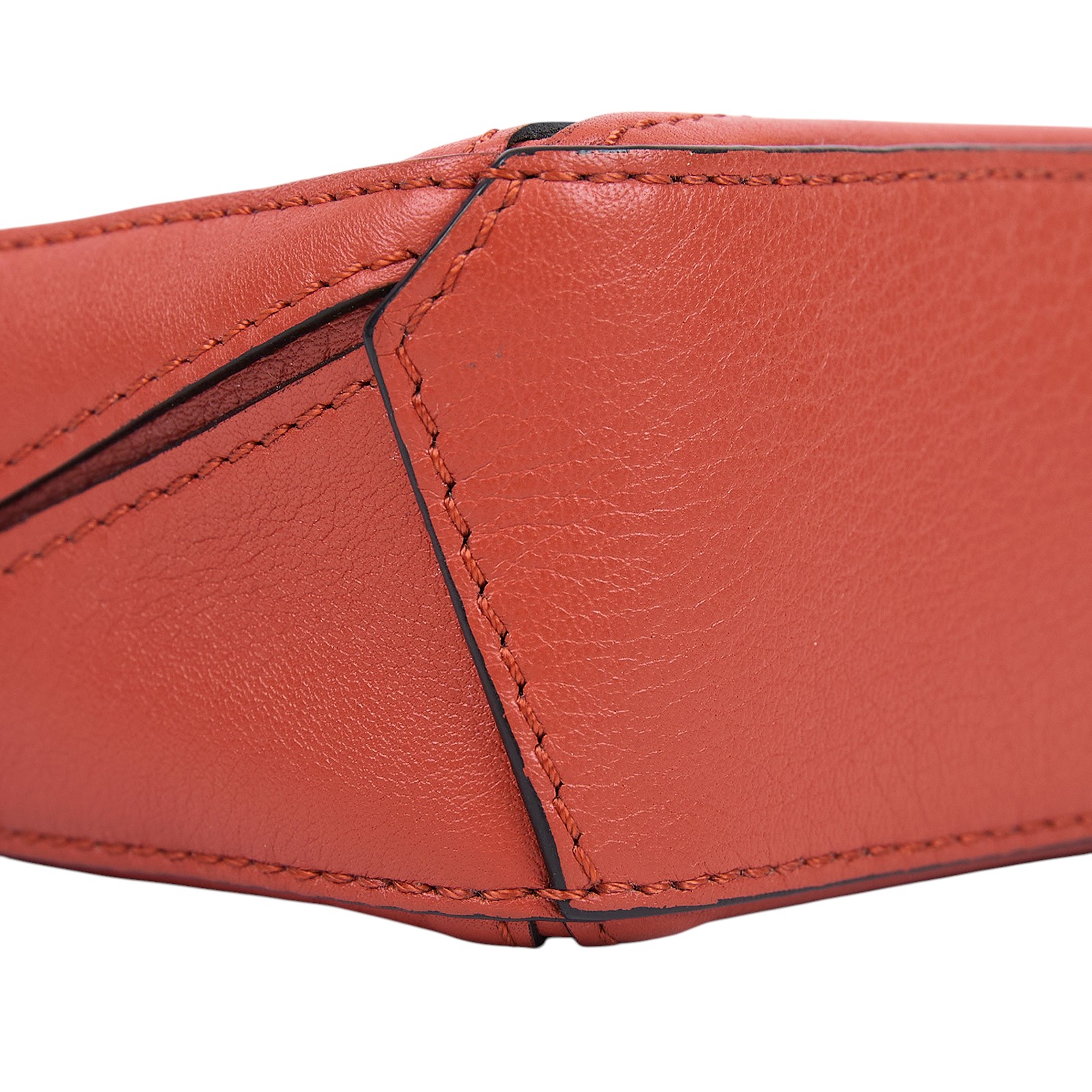 羅意威 LOEWE Nano Puzzle bag 手拿 肩背 斜背包 A510U98X01 橘NANO PUZZLE 鍊帶